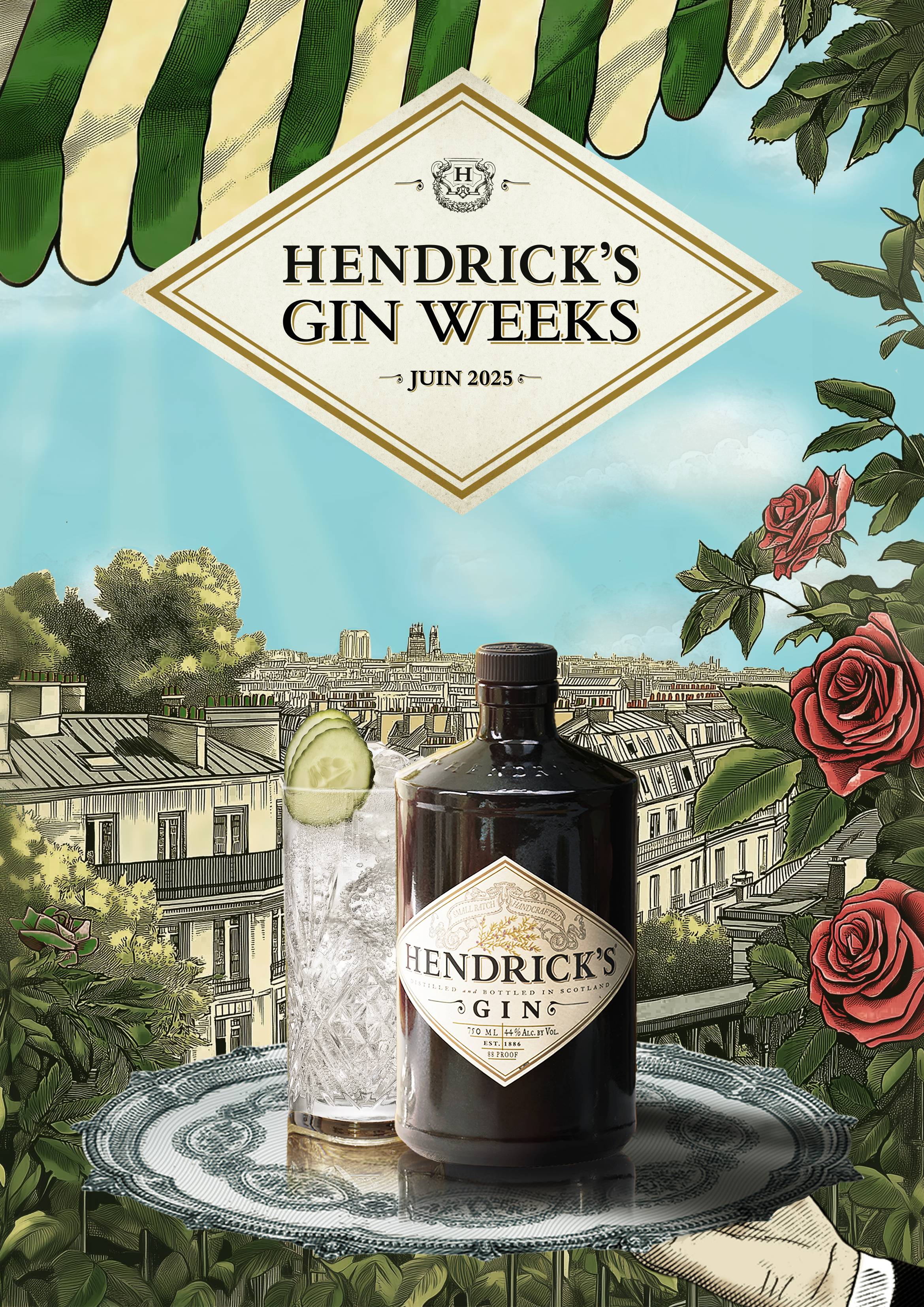 hendrick's gin summer tour 2025