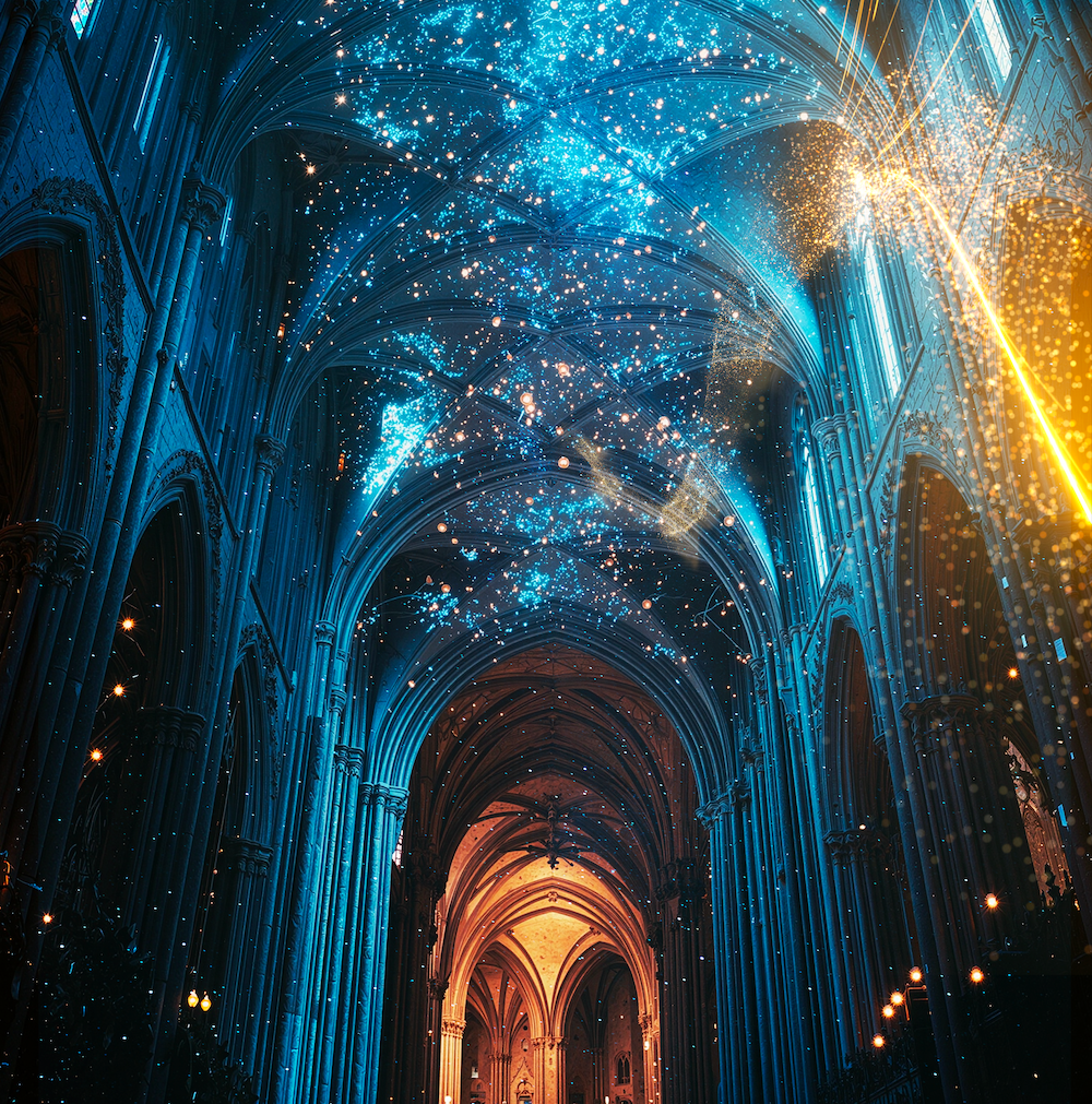 luminiscence odyssée céleste cathédrale saint-andré bordeaux