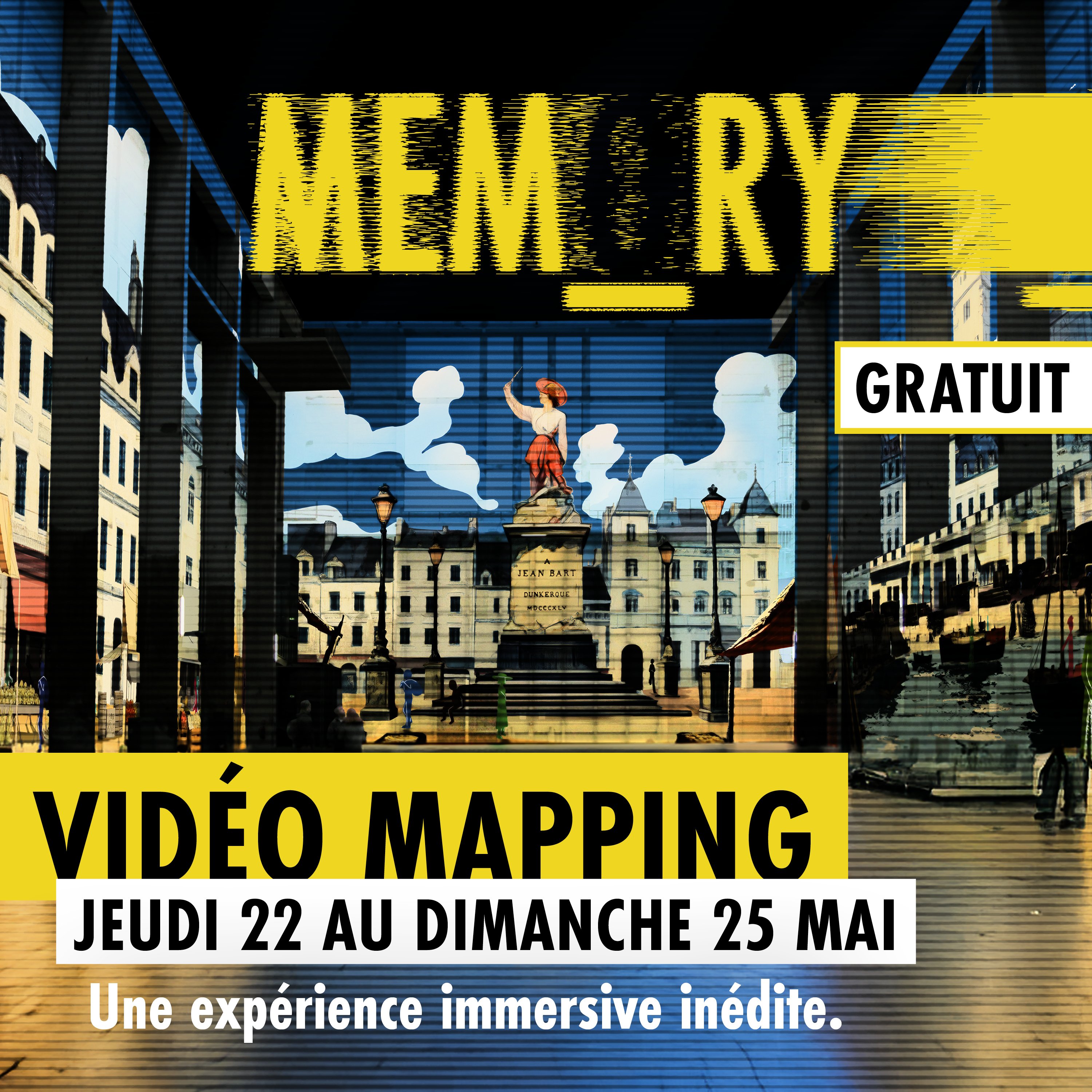 video mapping festival dunkerque