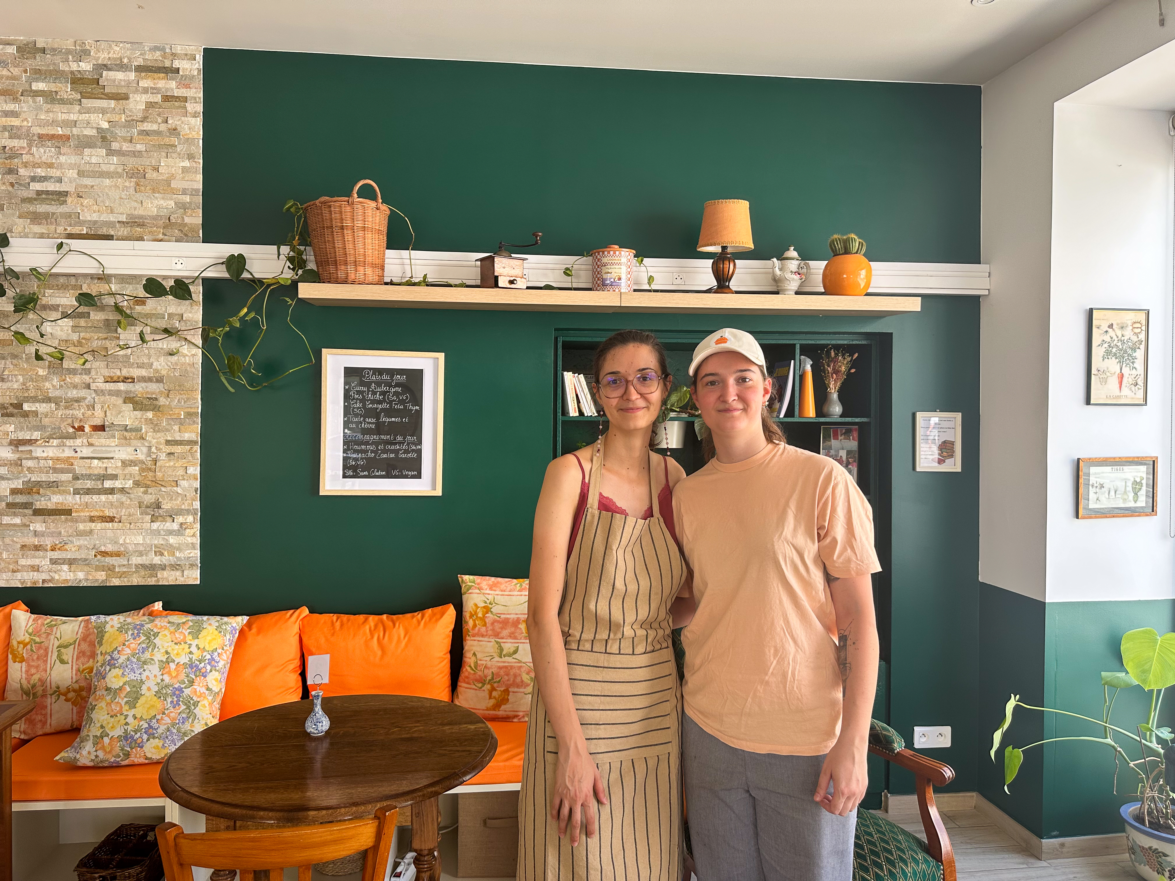 Clara et Camille - Chausson Salon de Thé végétarien- Reims