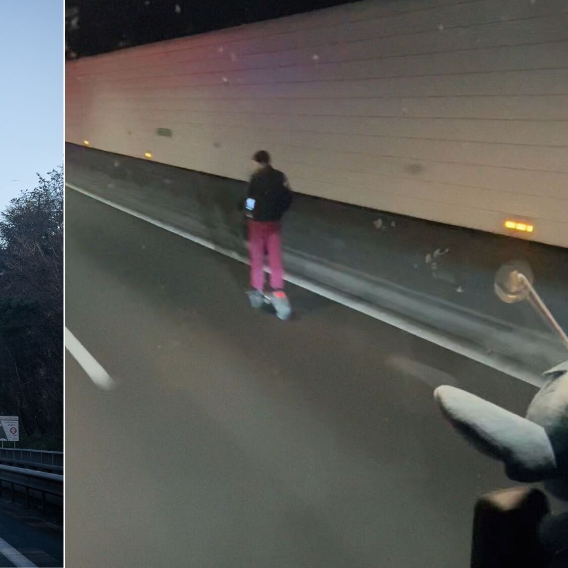 video-homme-tunnel-fourviere-trottinette-electriqu