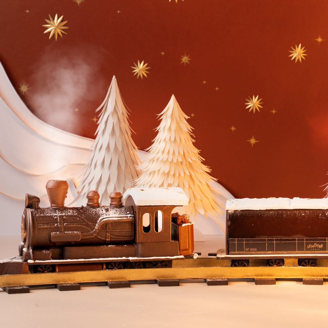 18 bûches de Noël pour épater la tablée cette année à Paris bu-che-signature-le-train-des-merveilles-2