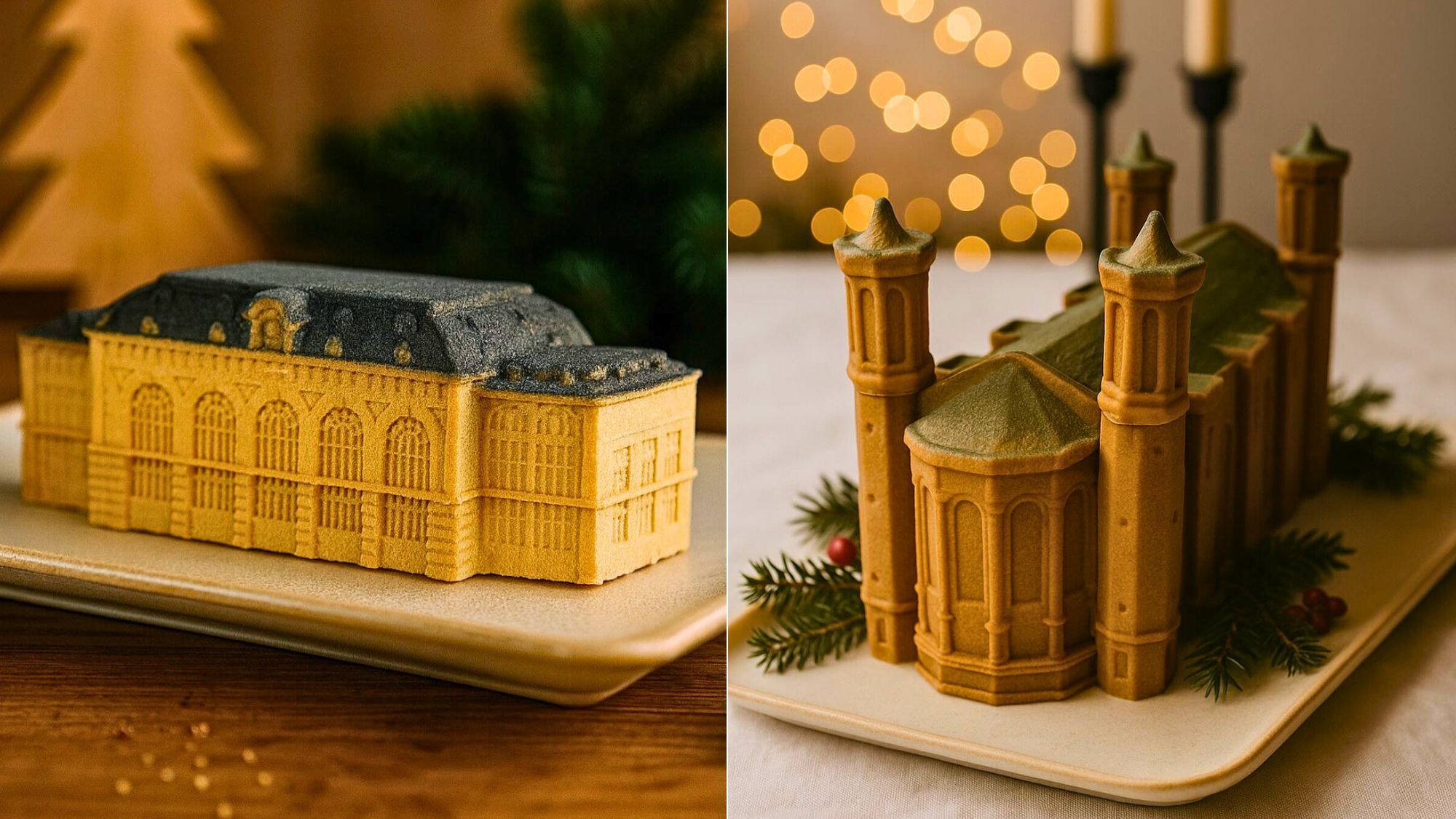 Cette pâtisserie propose des bûches de Noël à l'effigie des plus beaux monuments de Lyon patisserie-marcel-buches-noel-monuments-lyon