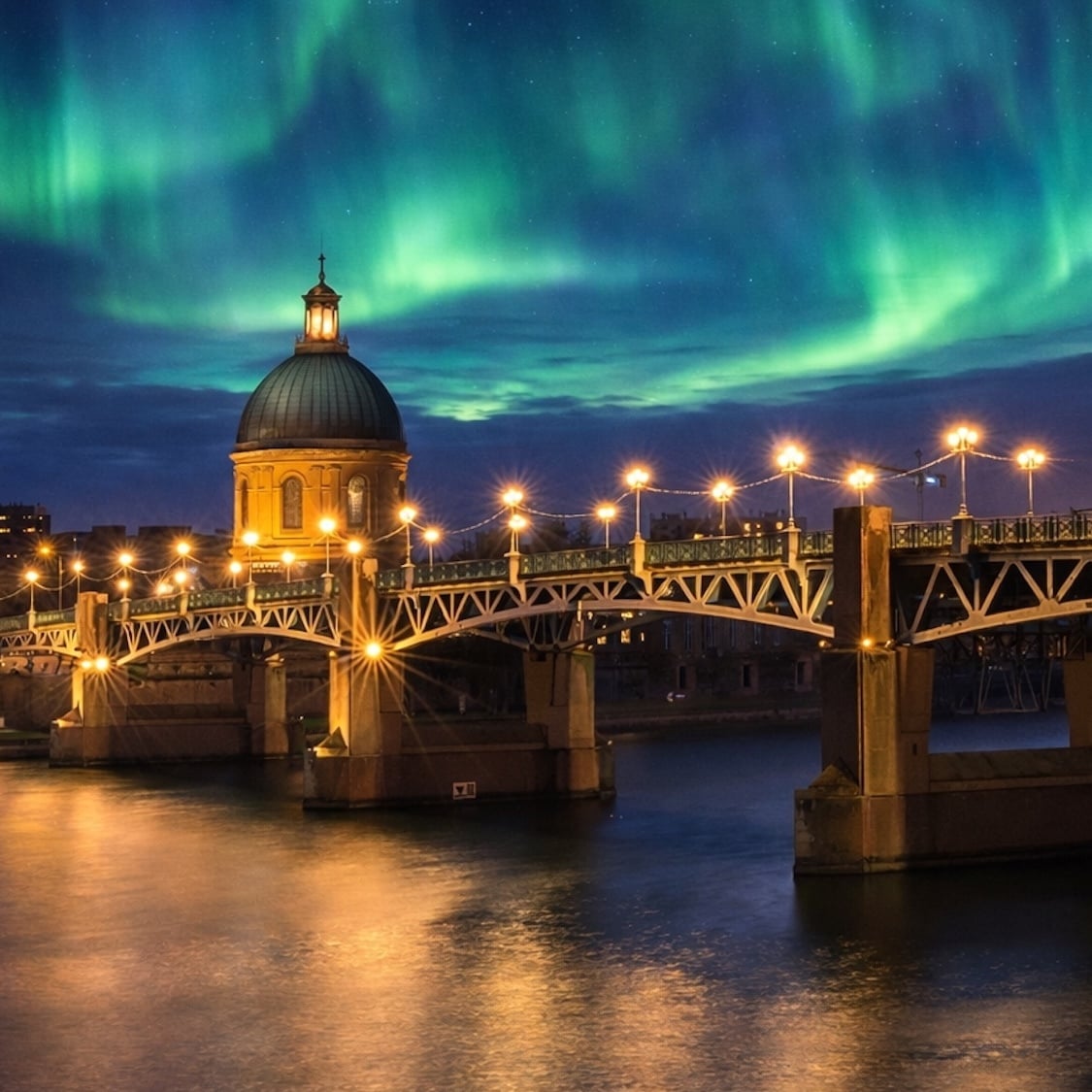 De magnifiques aurores boréales vont illuminer le ciel de Toulouse ce samedi aurore-boreales-toulouse-samedi