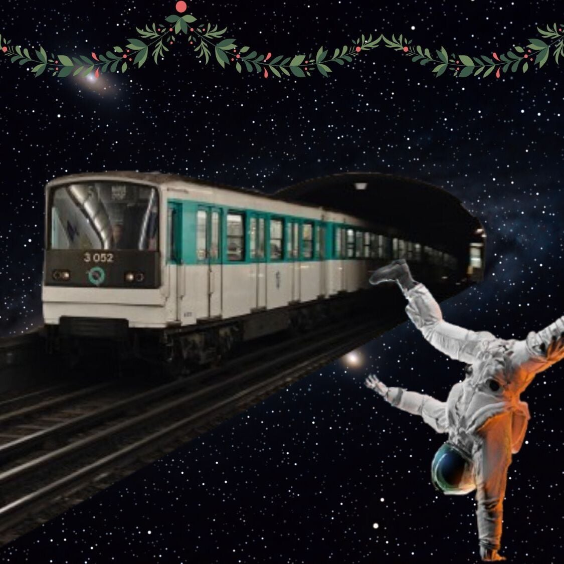 Pour les fêtes, le métro se transforme en station spatiale design-sans-titre