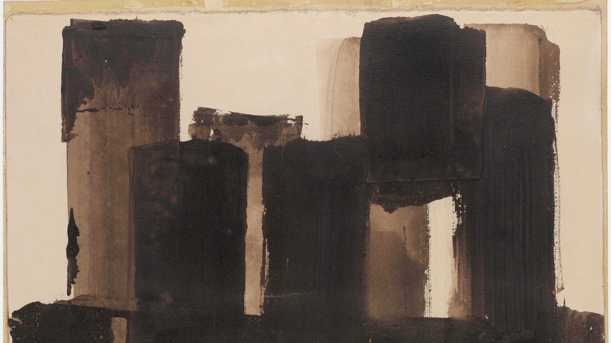 p-soulages-brou-de-noix-sur-papier-colle-sur-carto