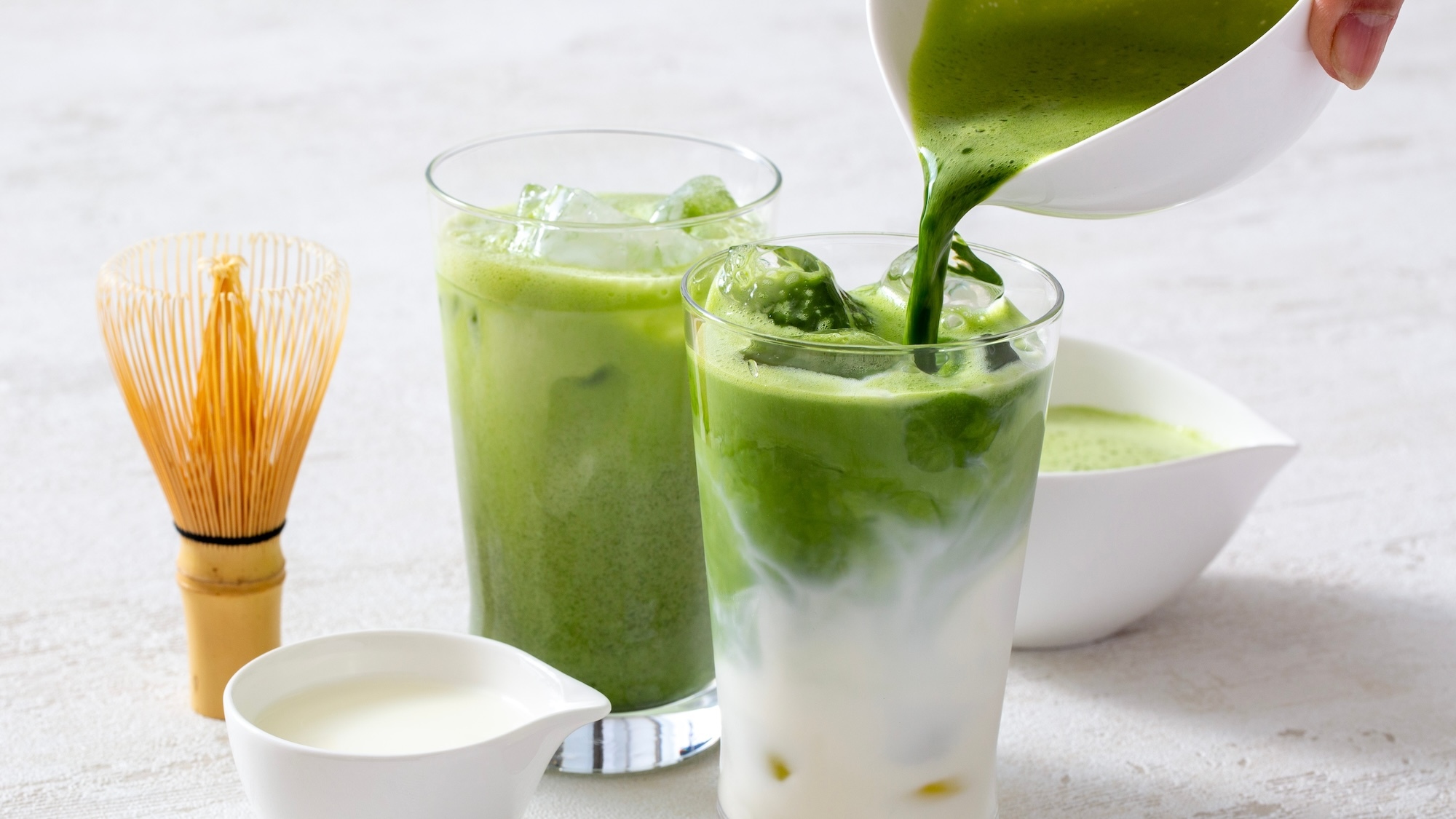 matcha-latte-kazoka-shutterstock