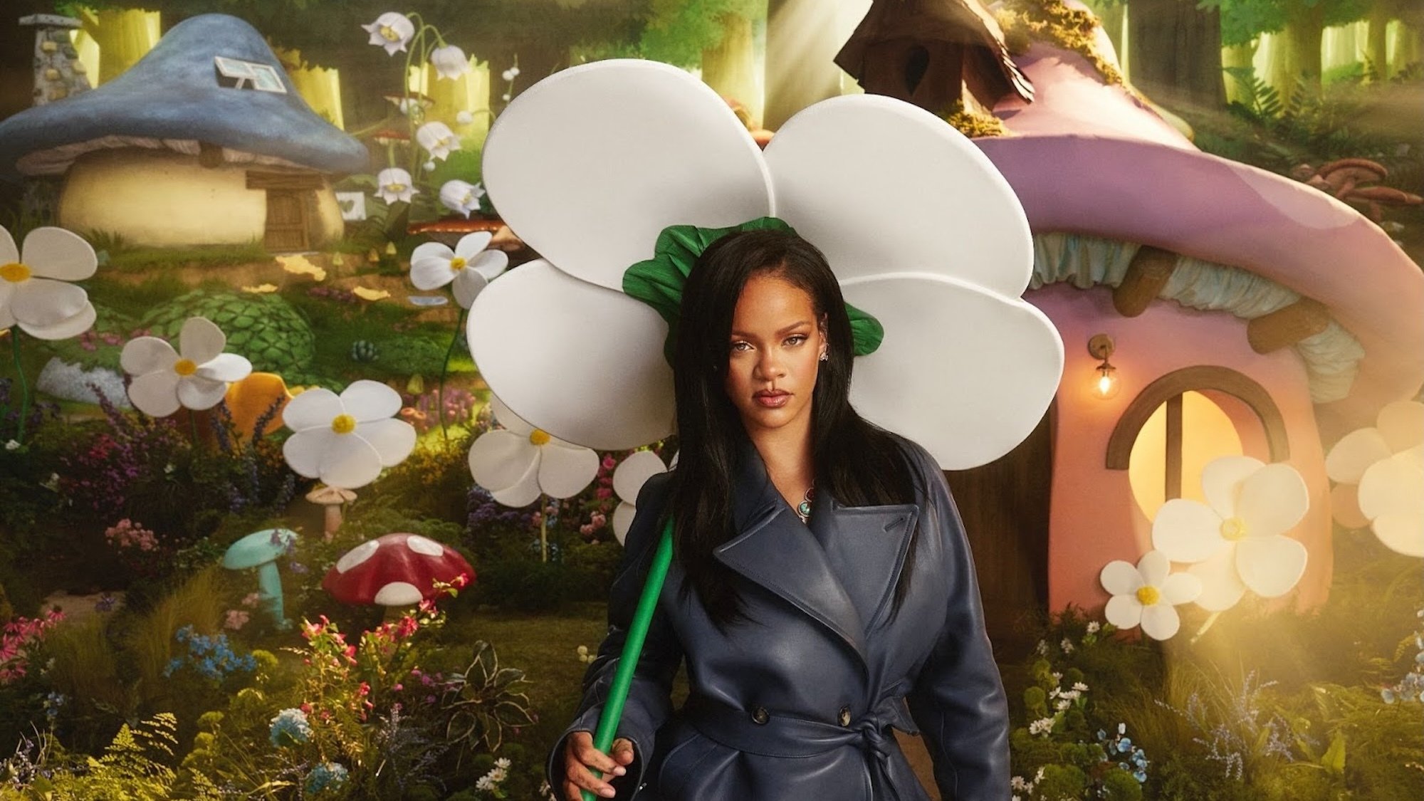 rihanna-schtroumpf-bruxelles