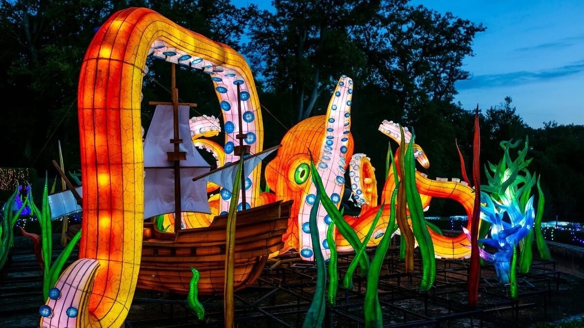 Le plus grand parcours lumineux de la région vous plonge au cœur du Día de los Muertos lumieres-sauvages-2022-2023-td-19-scaled-2-1200