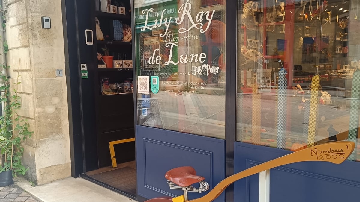 Near the Bordeaux town hall, there's a shop dedicated to Potterheads with 3000 official items | Le Bonbon
