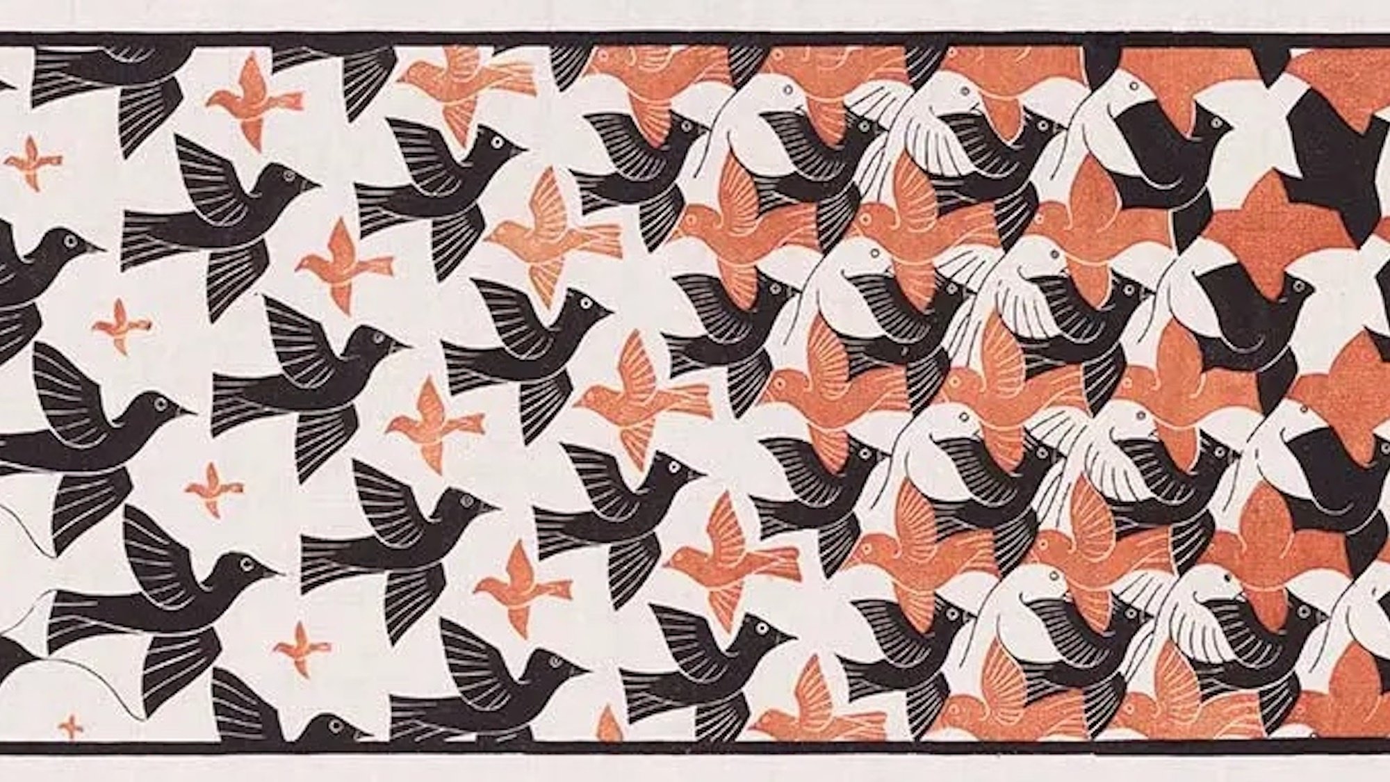 M.C. Escher: the master of illusion revealed at the Monnaie de Paris metamorphose-ii-cat320-detail4