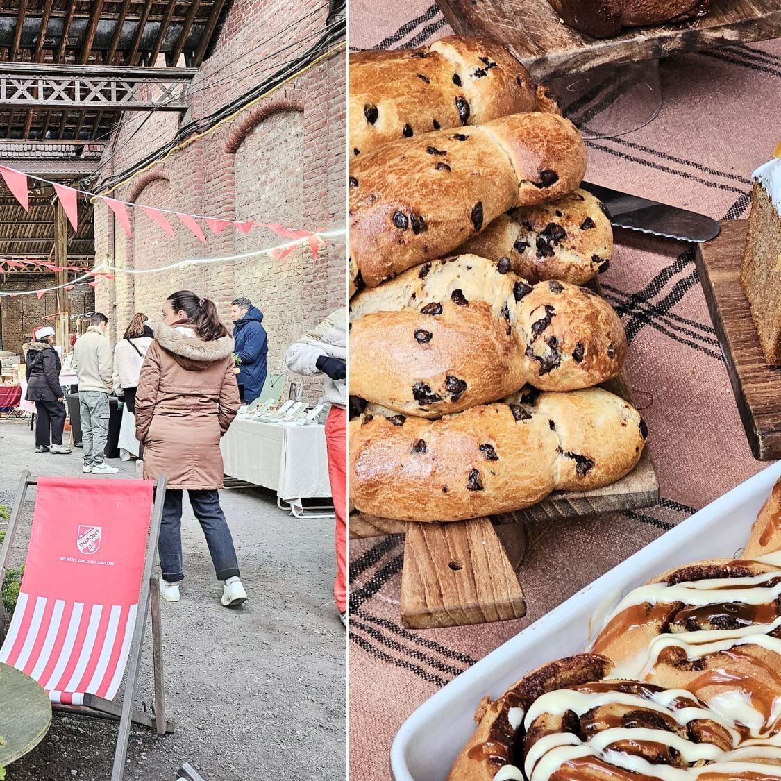 Le marché de Noël le plus cosy de la métropole ouvre à côté de Lille cinammonrolls-sapin-hangar-patisseries