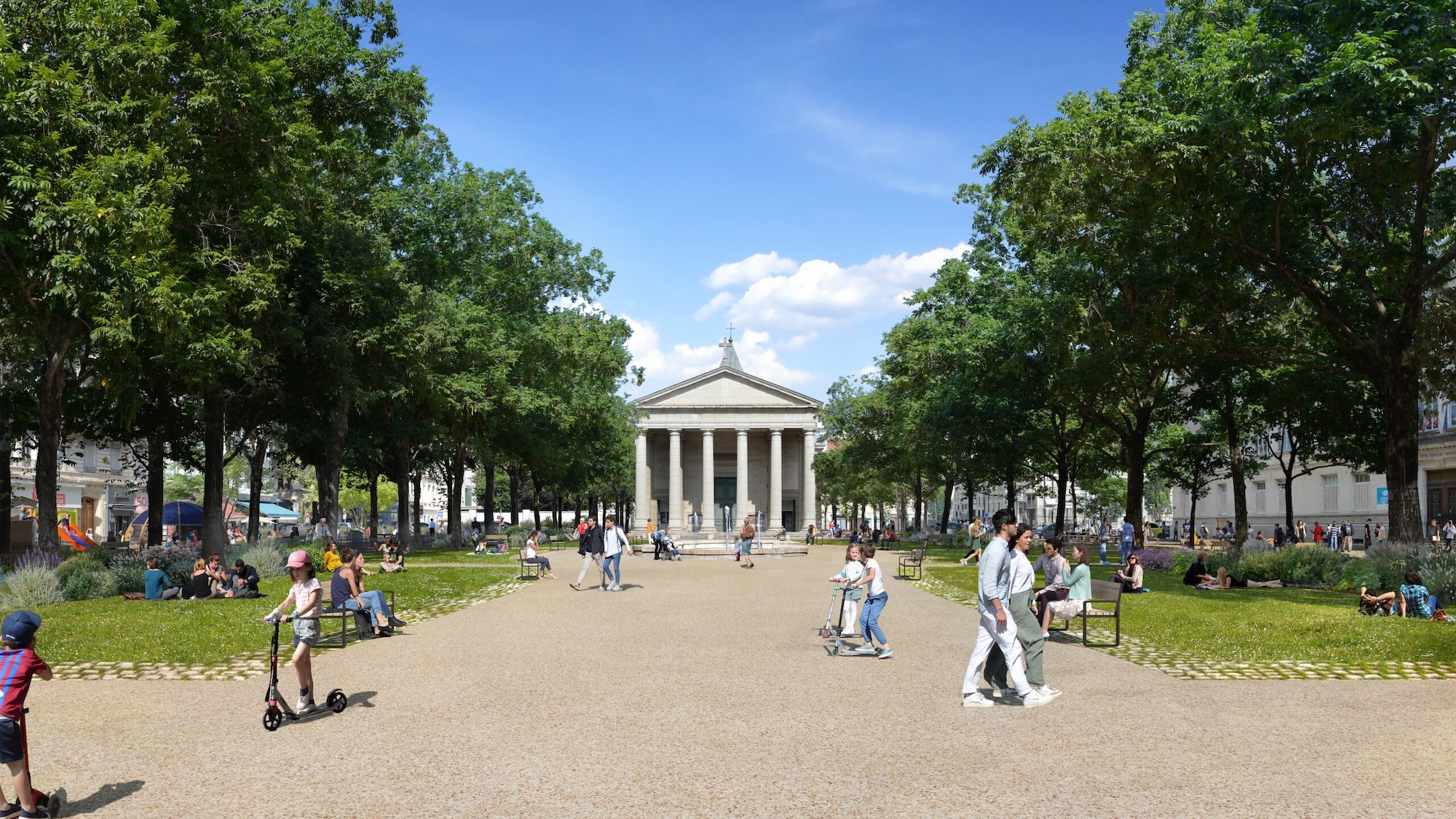 place-edgar-quinet-lyon-6-travaux