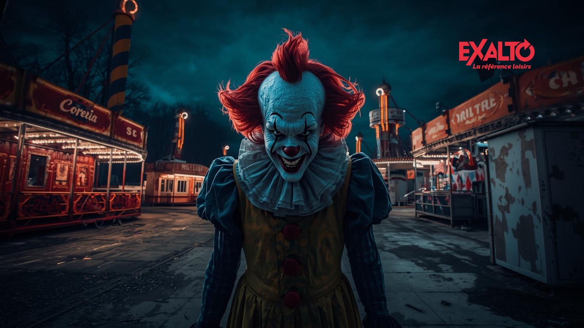 For Halloween, the Lyon amusement parks Exalto will be taken over by killer clowns! halloween-2025-parcs-exalto-lyon-clowns-tueurs-1