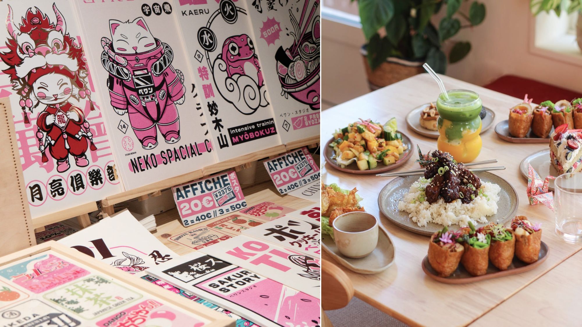 street-food-asatique-matcha-affiches