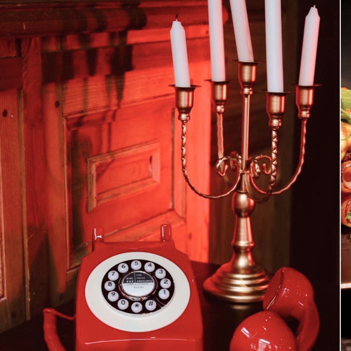 Ce bar emblématique de Lille se réinvente en cabaret moderne et festif calamar-herbes-telephone-chandelier