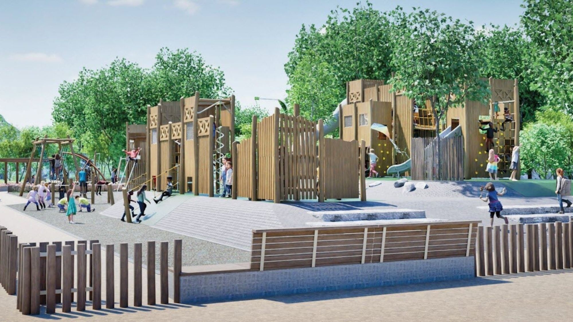 Un parc de 5,5 hectares avec une aire de jeux de 1 500 m² et 400 arbres vient d'ouvrir à Strasbourg parc-romains-strasbourg