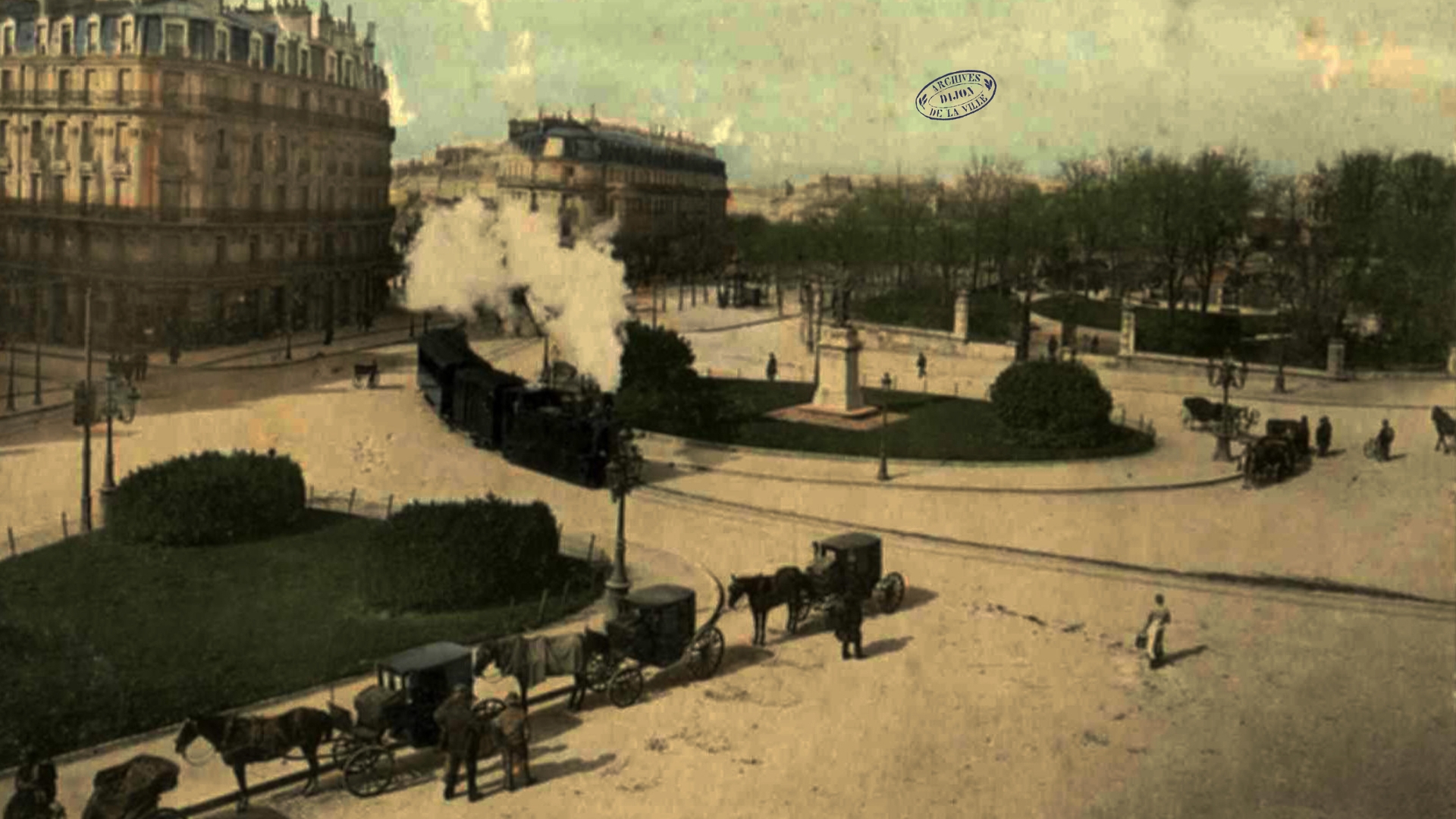Place Darcy &agrave; l'&eacute;poque