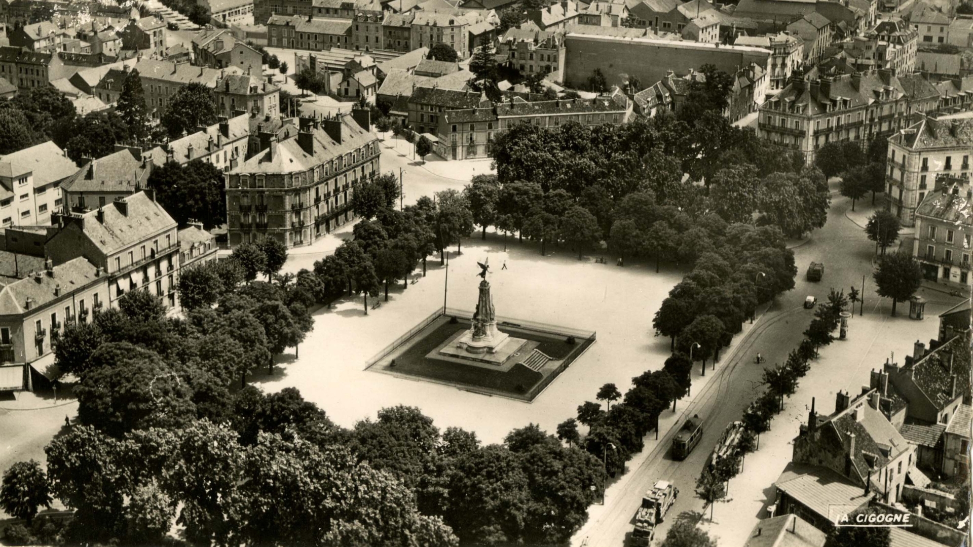 Place de la rep avant