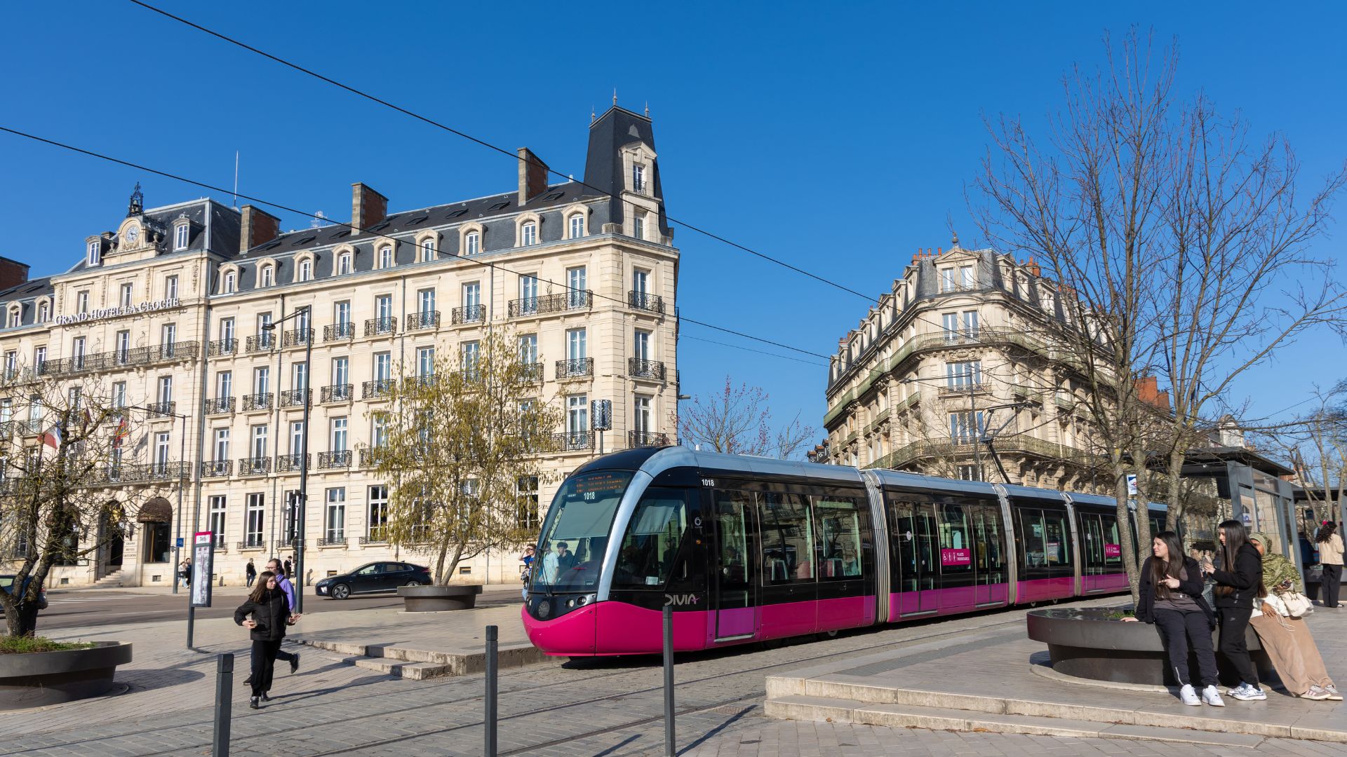 Tram Dijon place Darcy 