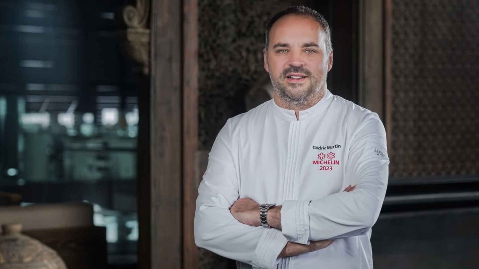 photo du chef Cedric Burtin 2 étoiles au guide Michelin