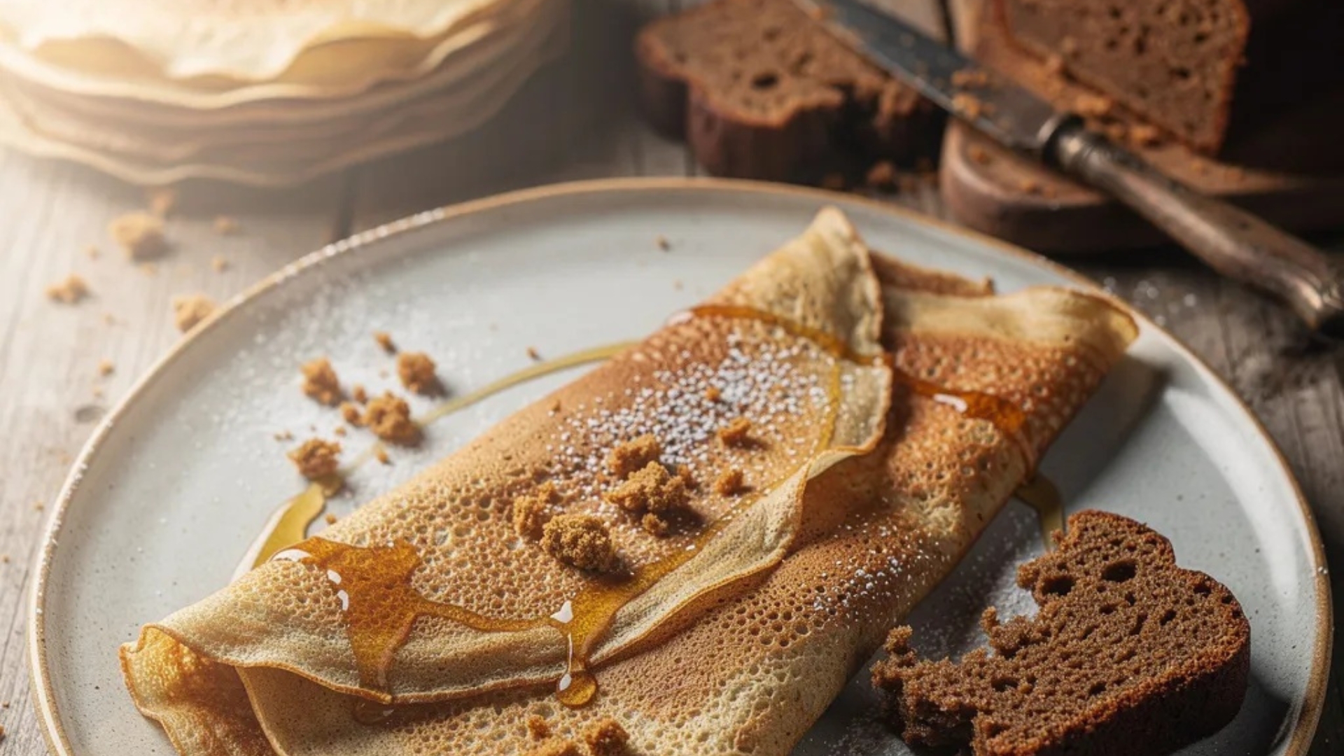 crepe au pain d'épices