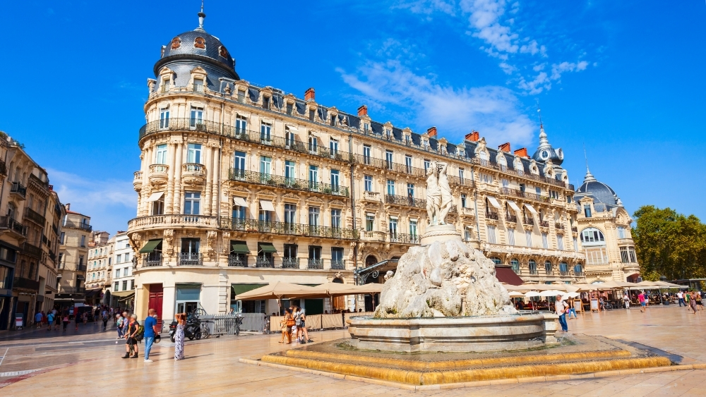 Montpellier depuis Dijon en train 