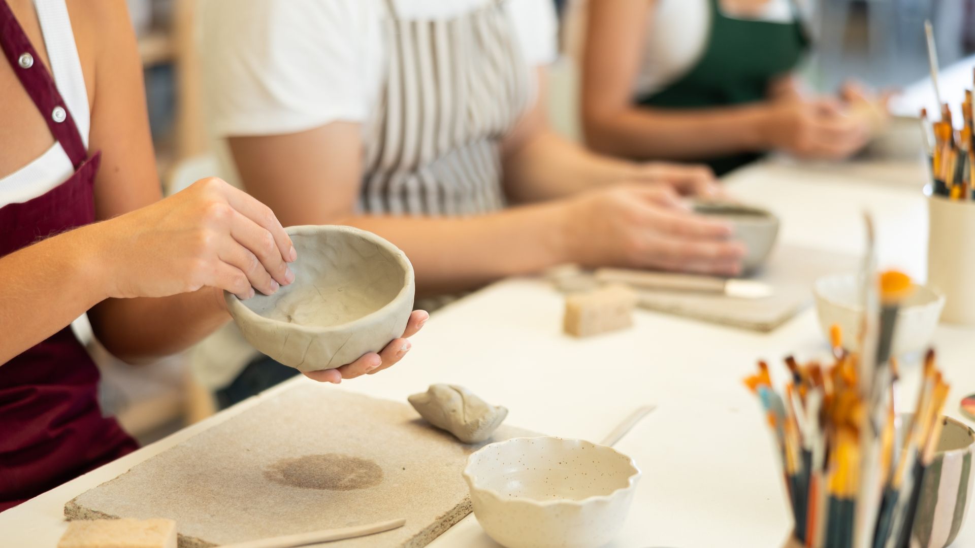 atelier poterie parents enfants à Dijon