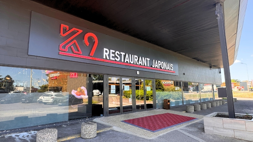 K9 à Quetigny restaurant semi gastronomique buffet à volonté japonnais