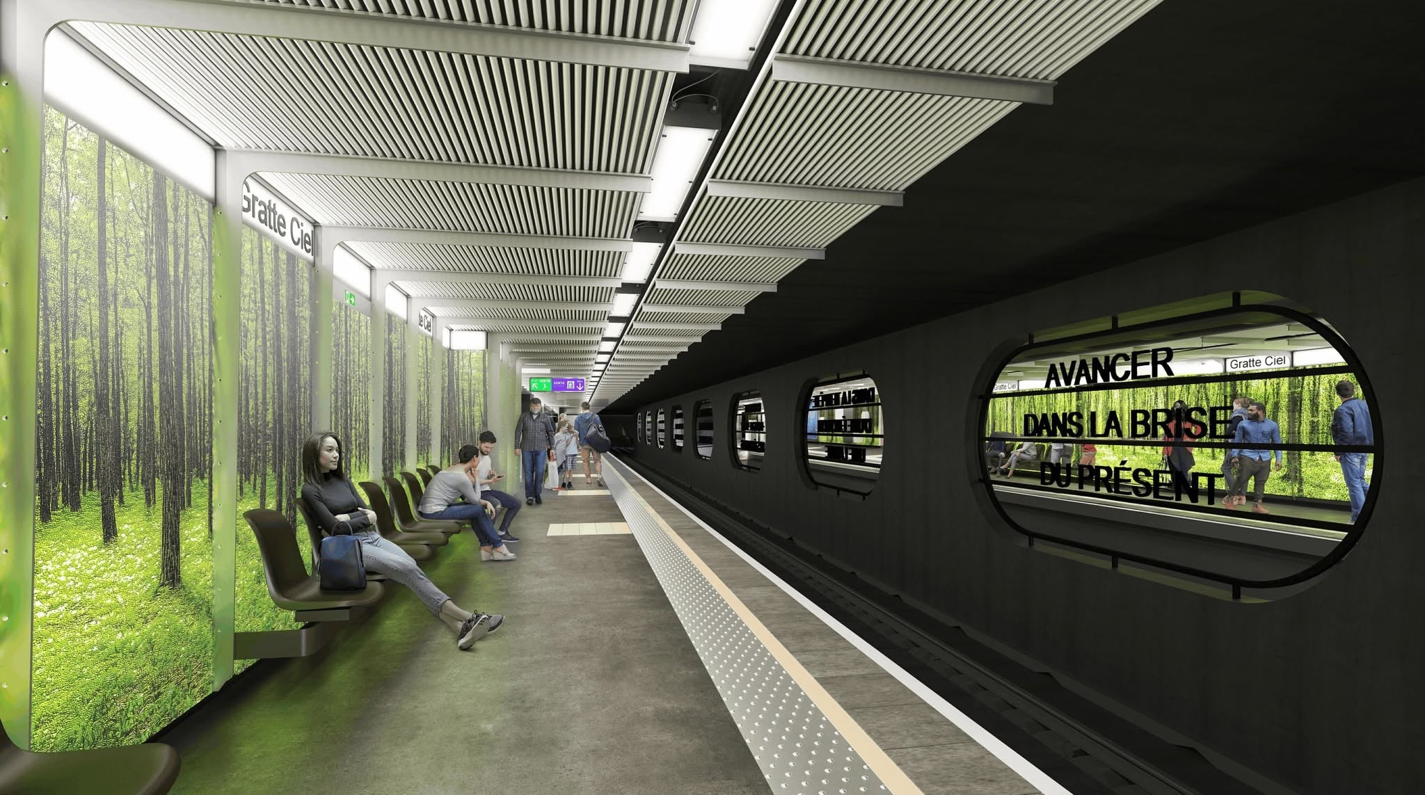 station-gratte-ciel-metro-a-lyon-foret