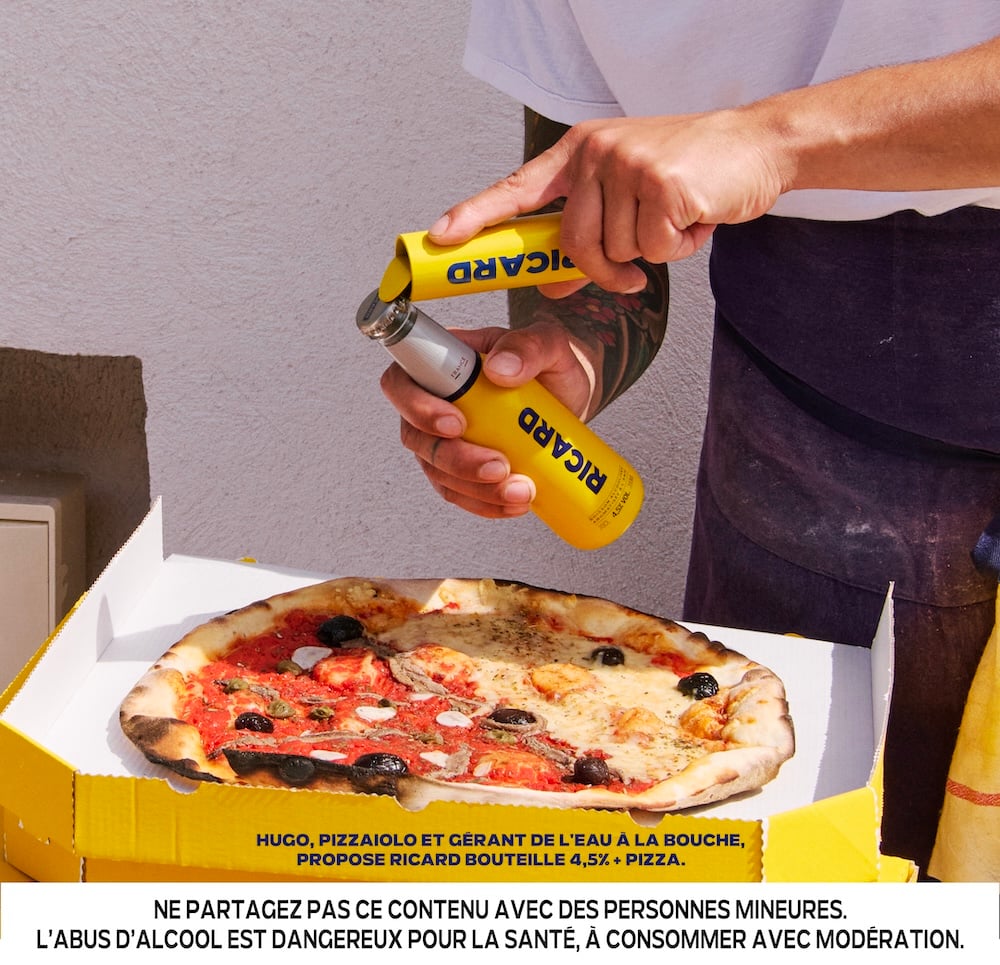 Ricard Bouteille 4,5% x pizza