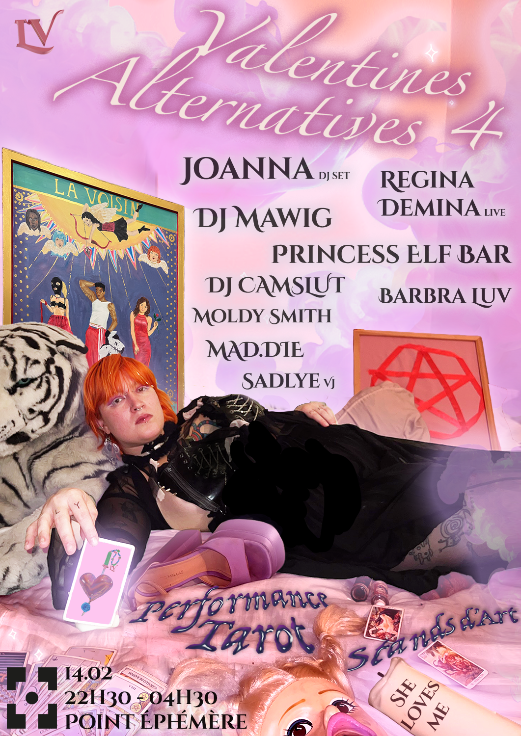 Valentine's Day Evening at Point Ephémère