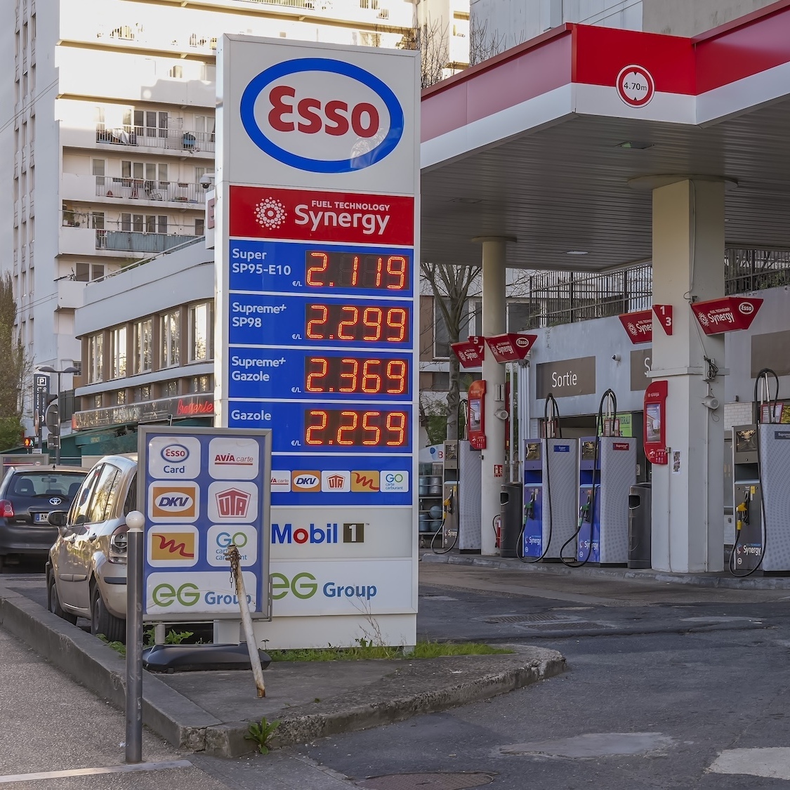 prix-moyen-carburant-europe