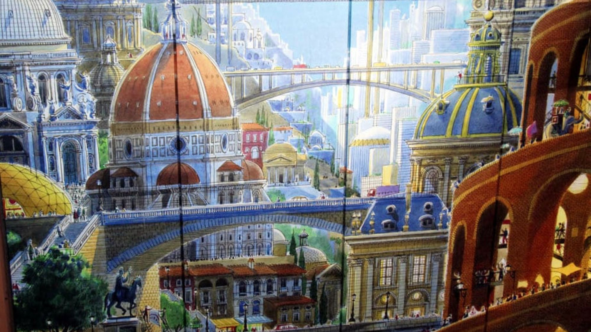 fresque-batiments-duomo-ponts-dessins
