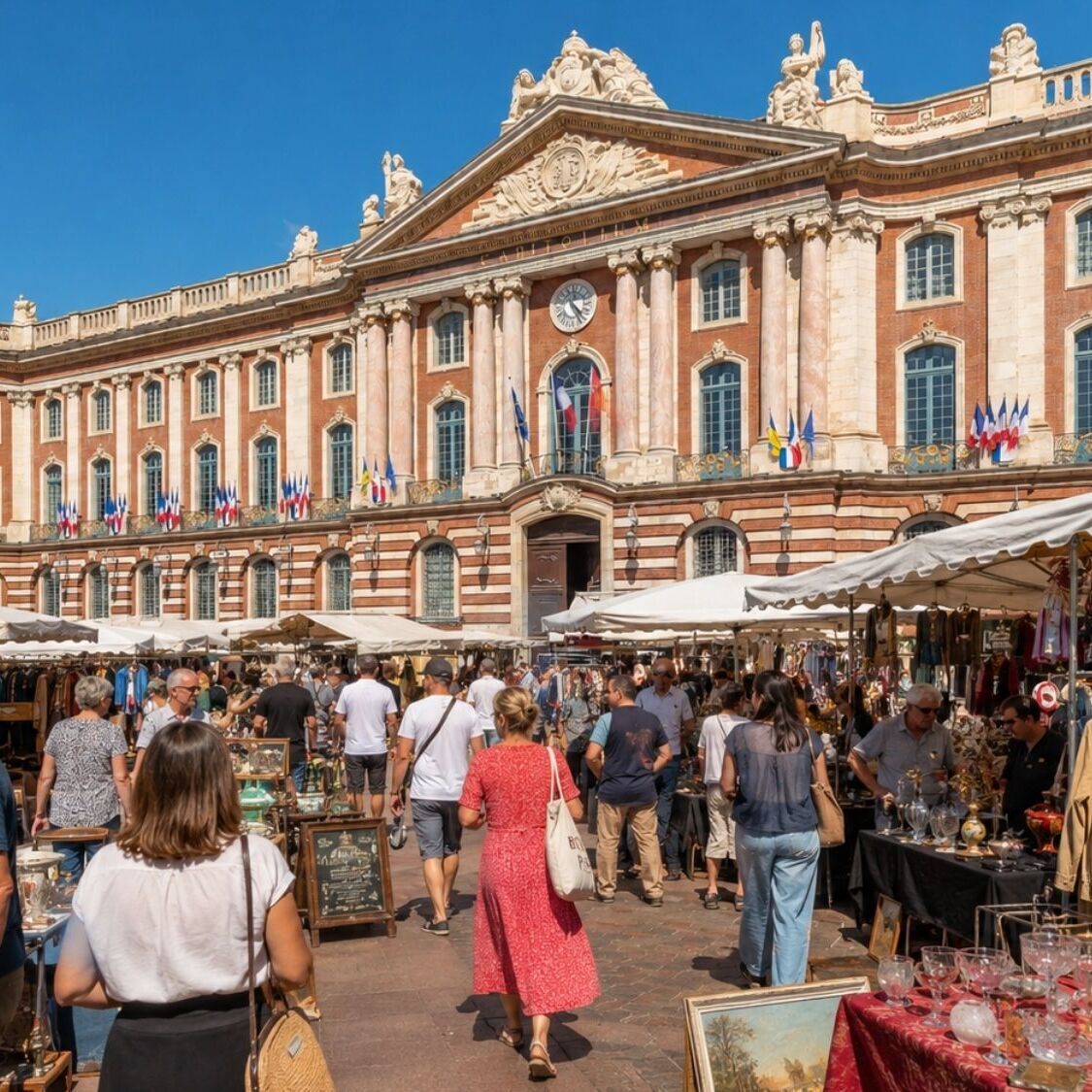 Une énorme braderie avec plus de 1 000 commerçants va envahir Toulouse pendant 3 jours grande-braderie-automne-toulouse