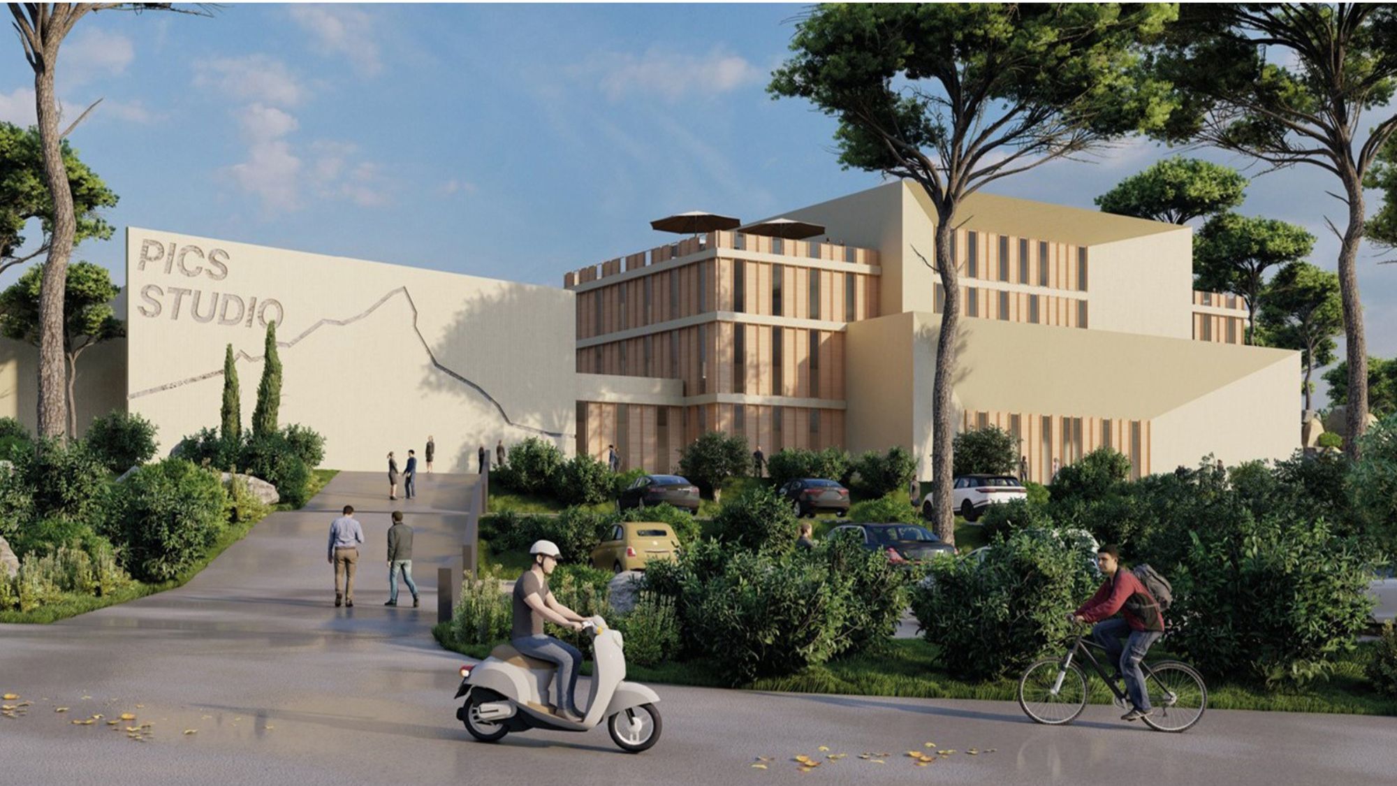 Un méga-studio de cinéma de 35 000 m² avec 10 plateaux va sortir de terre près de Montpellier pics-studio-montpellier