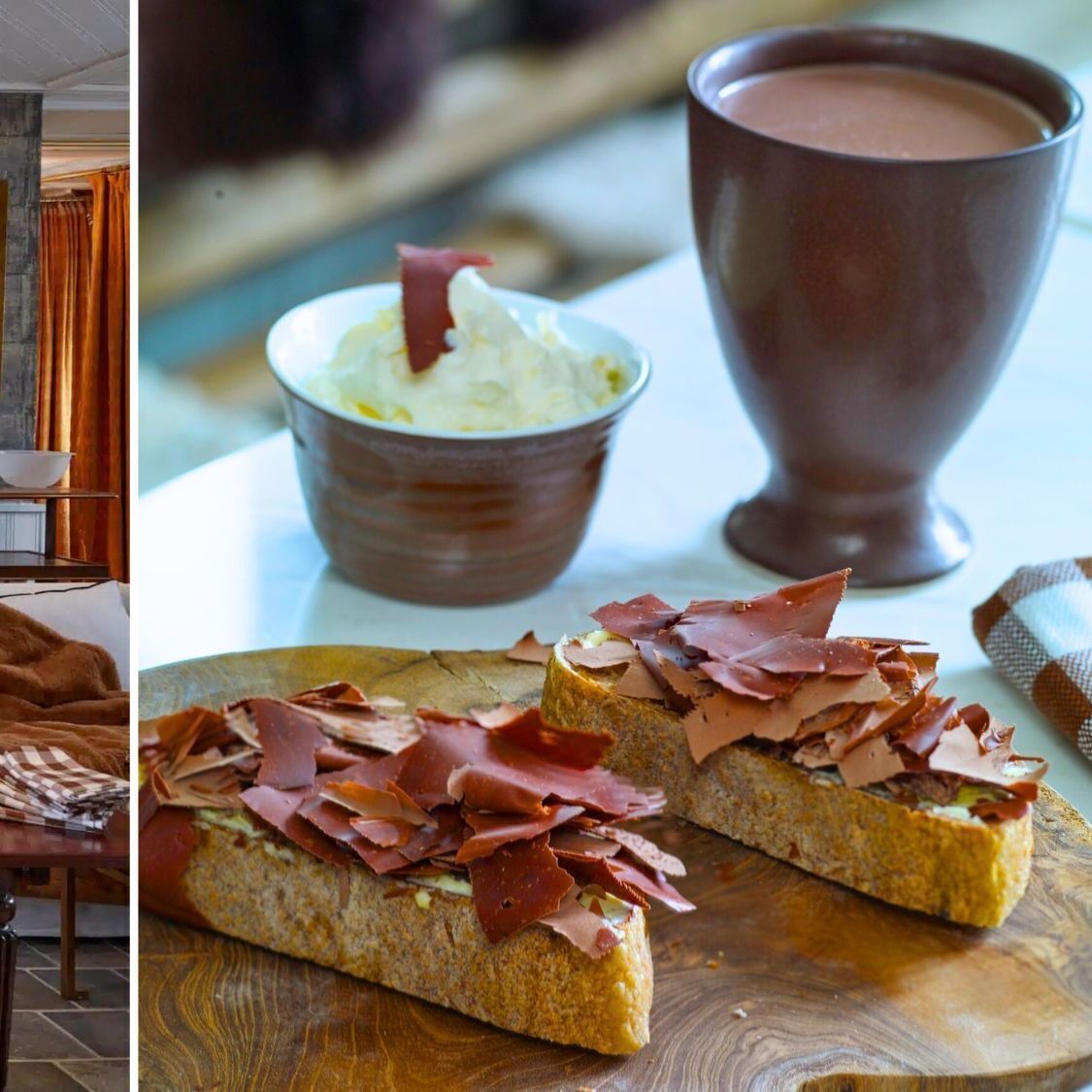 On peut déguster la meilleure tartine au chocolat de France à 2h30 de Lyon meilleure-tartine-chocolat-france-megeve