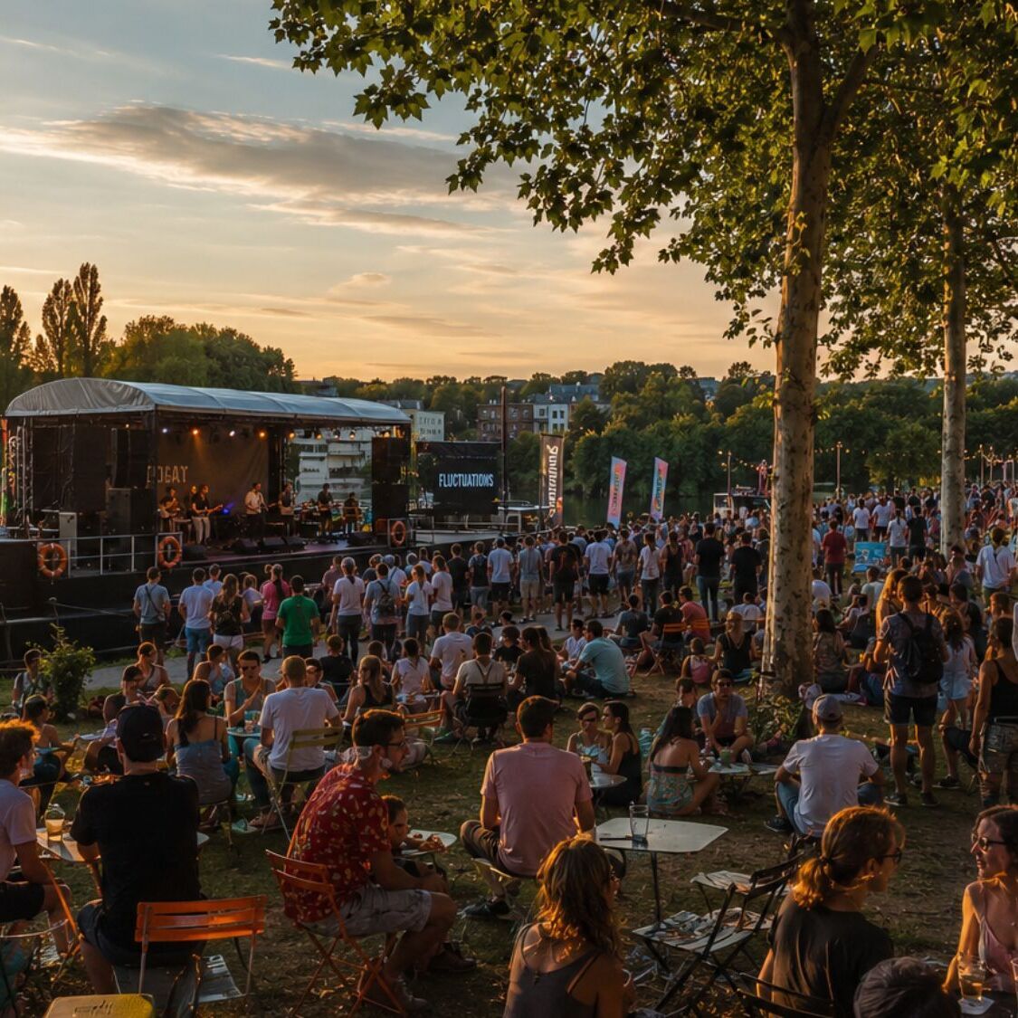 peniche-arbres-gens-concert-quai