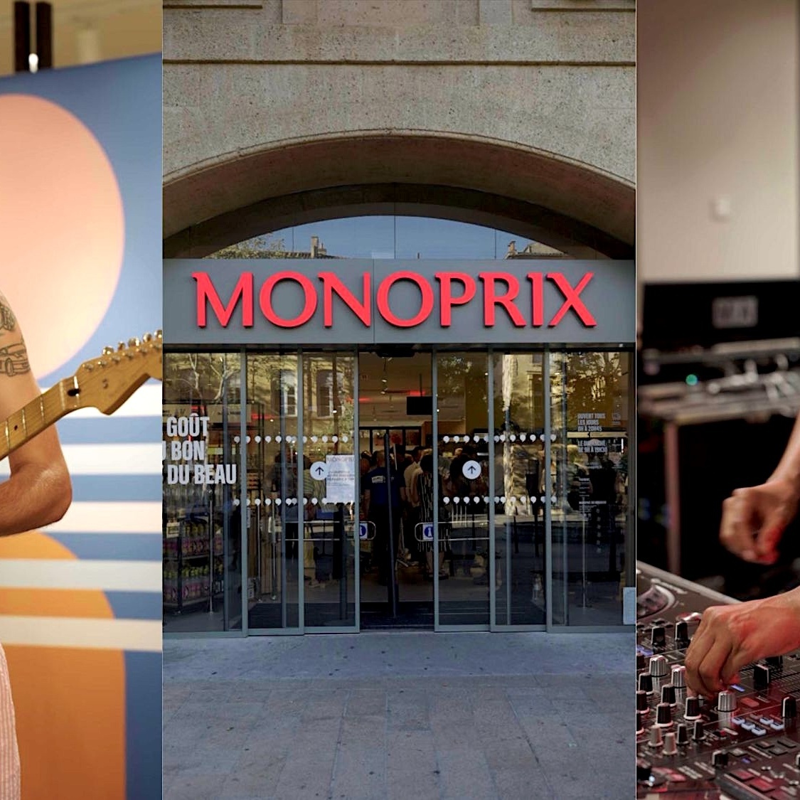 In Aix, Monoprix is throwing a festival and has revealed a more vibrant identity than ever! festival-monoprix
