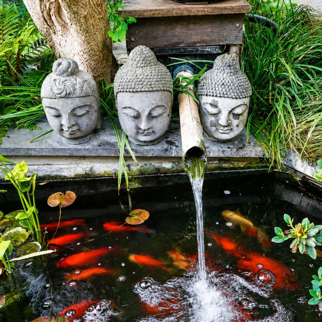 bambous-carpes-koi-bouddha