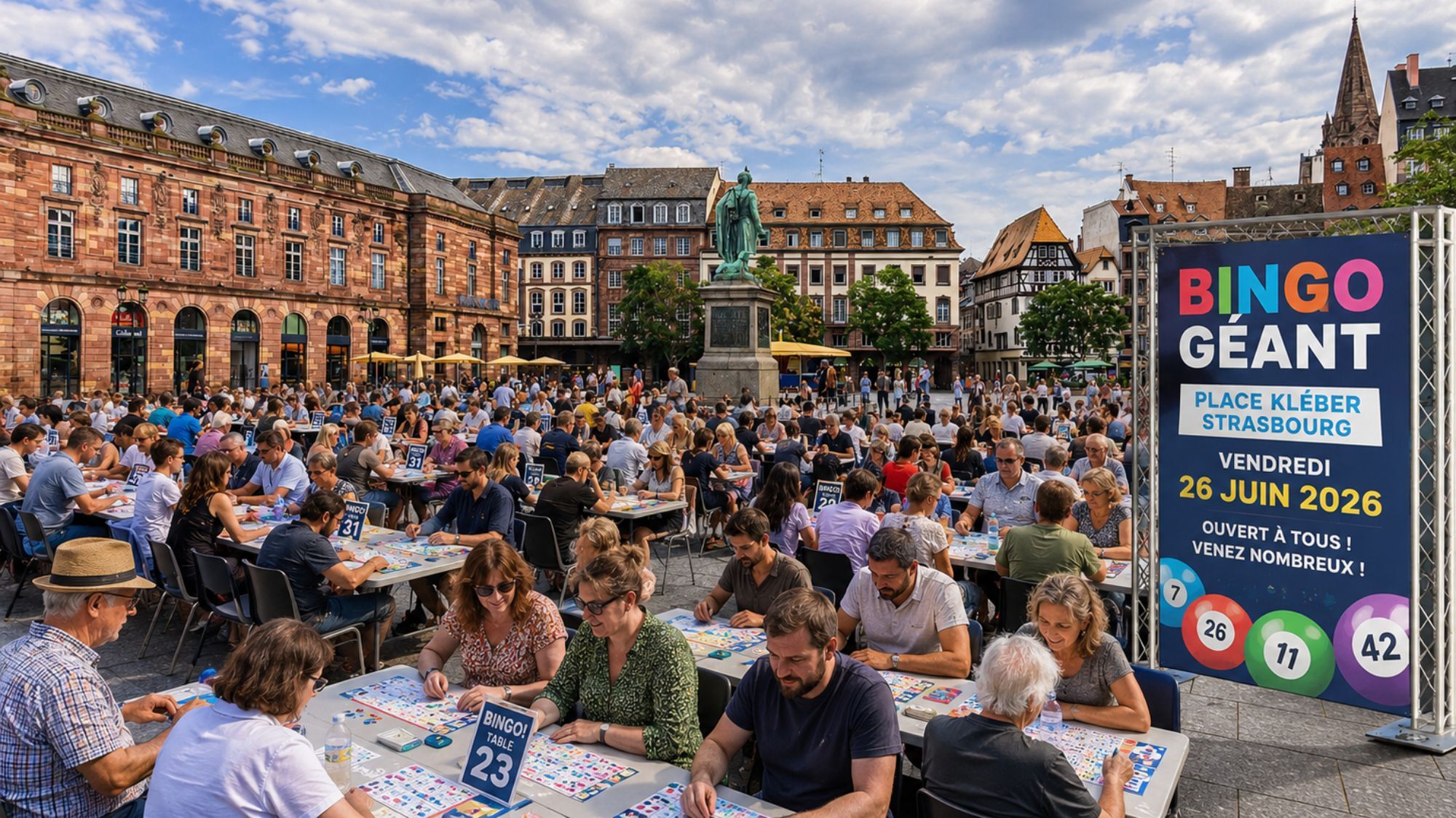 Un bingo géant va envahir cette place de Strasbourg avec plus de 300 participants fin juin bingo-geant-place-kleber-strasbourg
