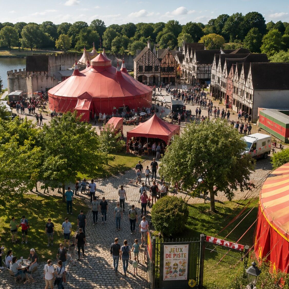 Un grand festival de cirque s’installe dans ce parc caché à côté de Lille ce week-end cirque-chapiteau-parc