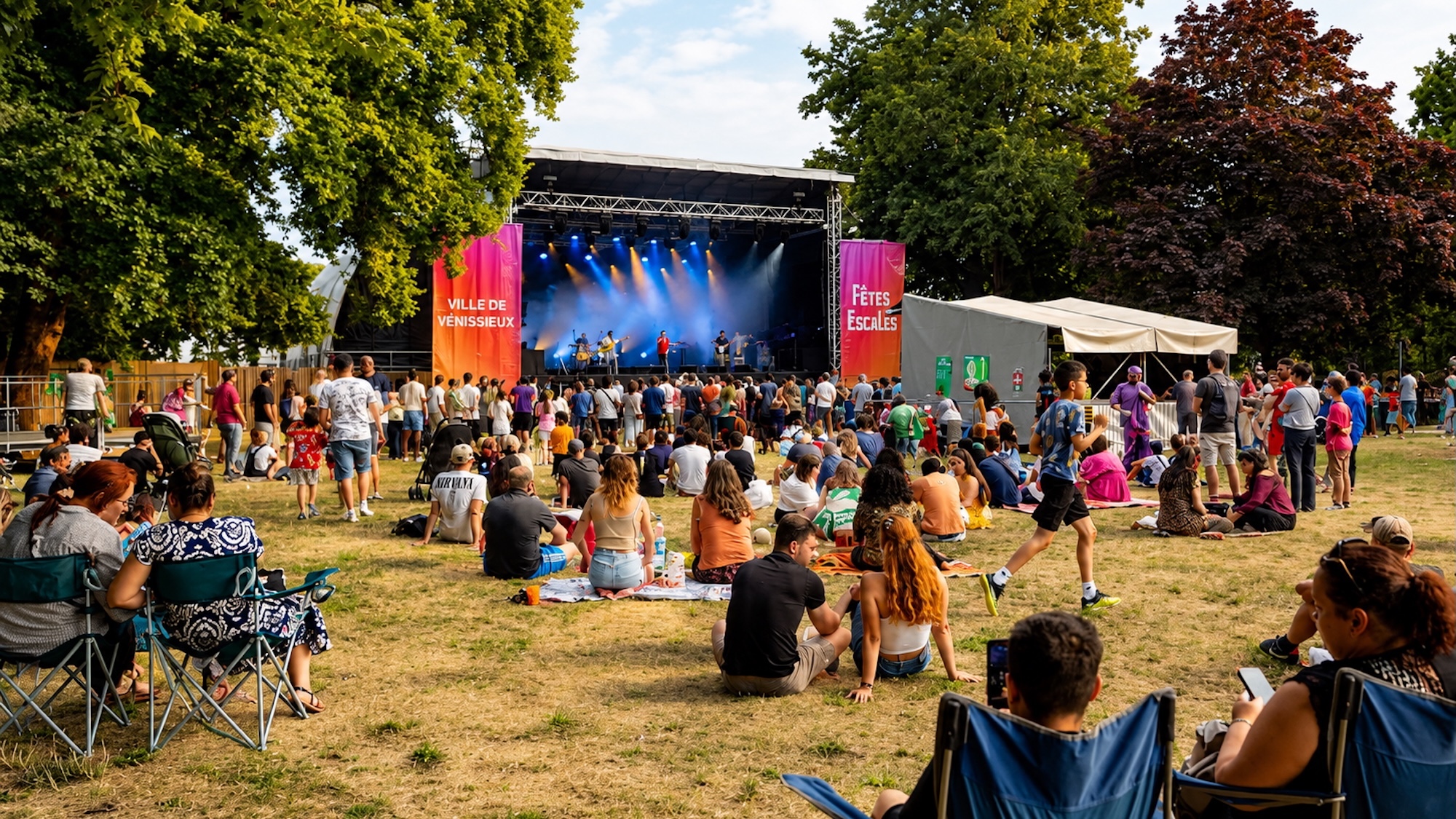 Cet incroyable festival gratuit revient à Lyon pour trois jours de fête et de concerts dans un parc fetes-escales-festival-gratuit-lyon-trois-jours-fe