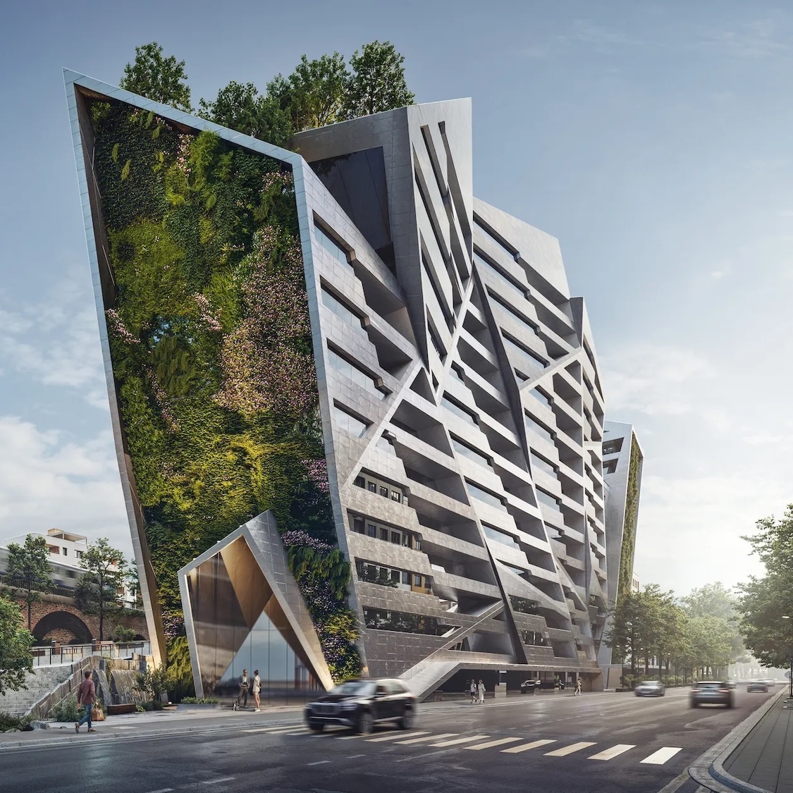 Ce bâtiment futuriste de 20 000 m² va transformer le sud de Paris studio