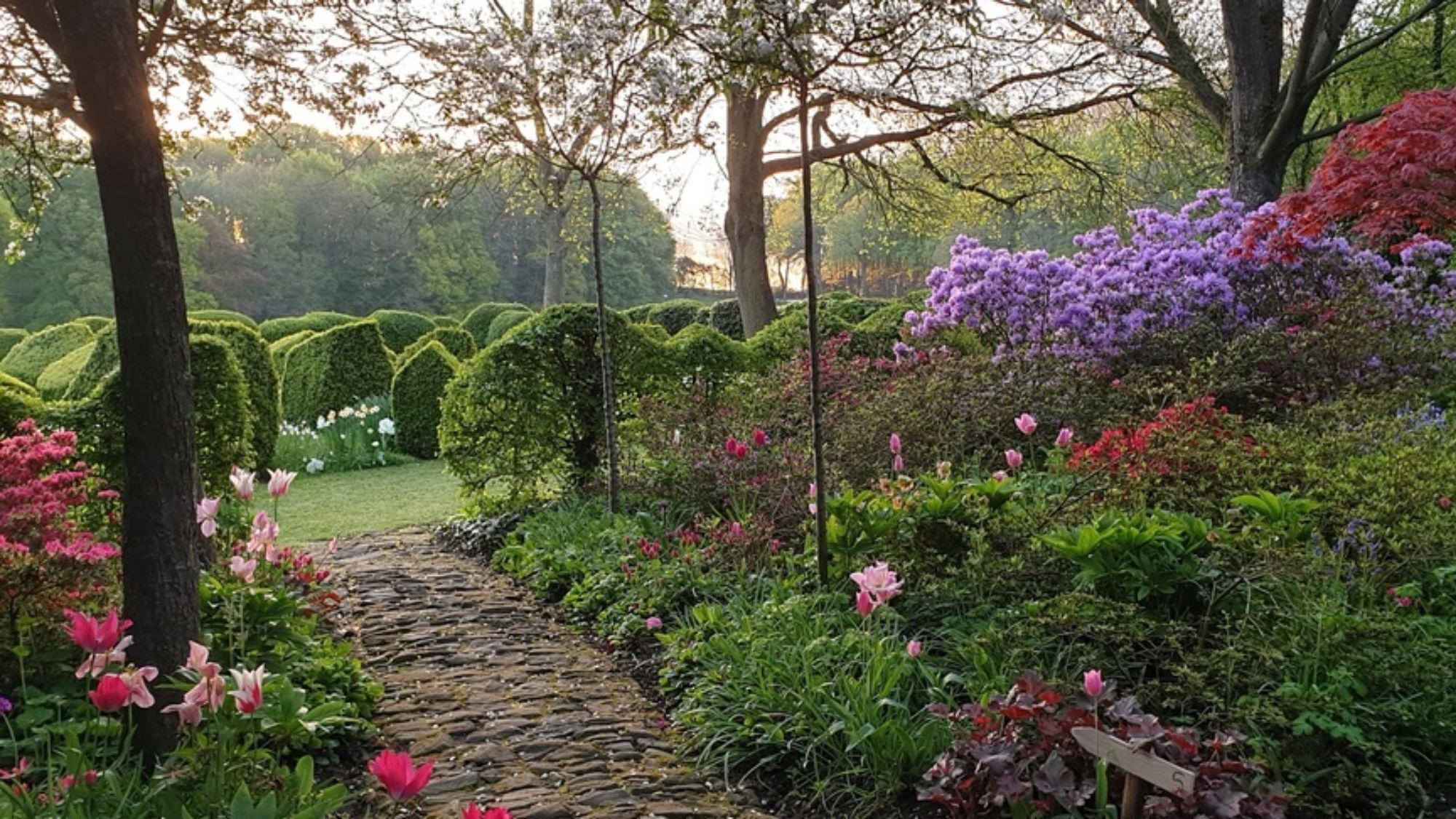jardin-fleurs-paves-arbres