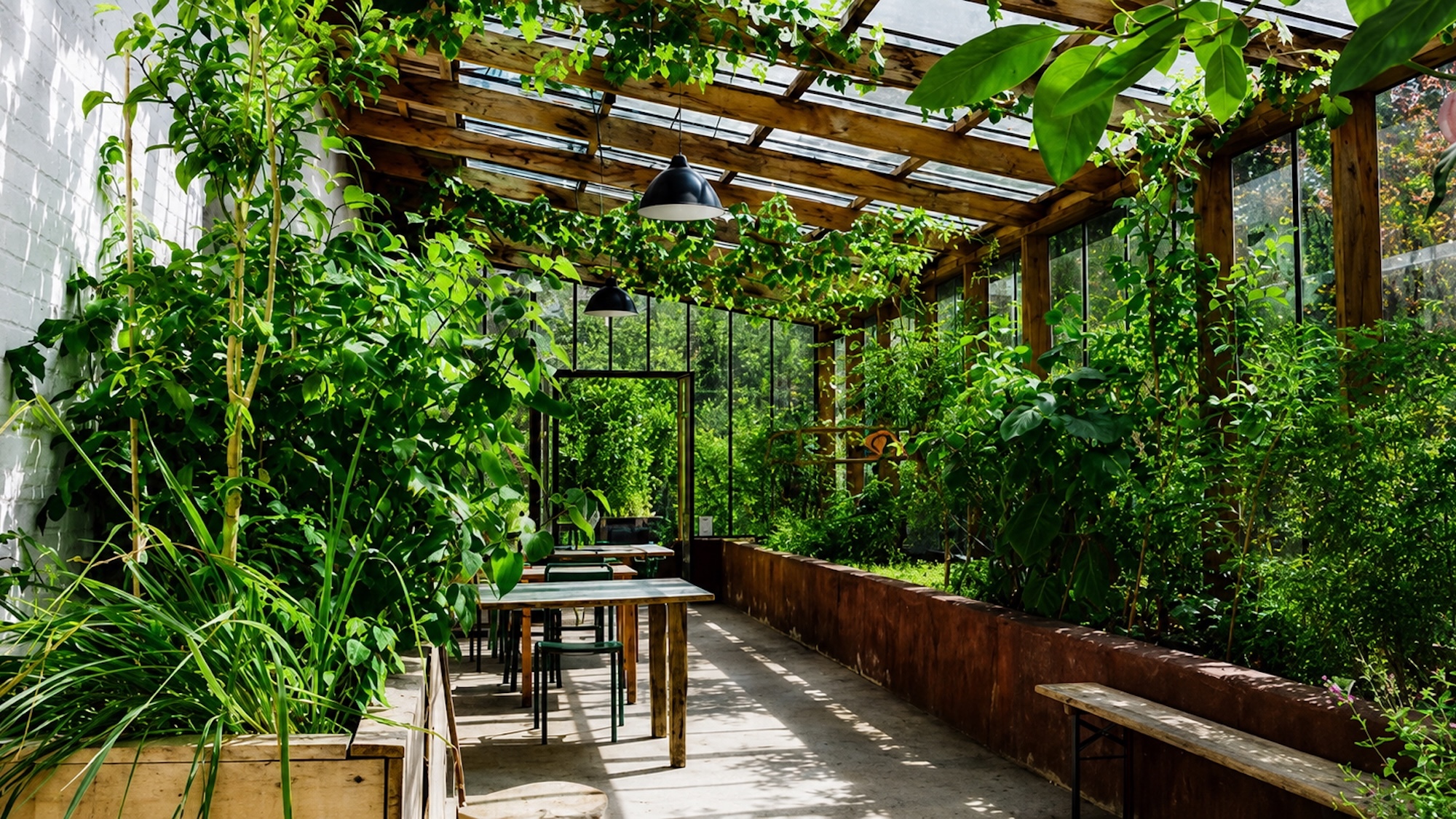À Bruxelles, cette sublime serre cachée accueille un incroyable restaurant éphémère bruxelles-serre-cachee-restaurant-ephemere