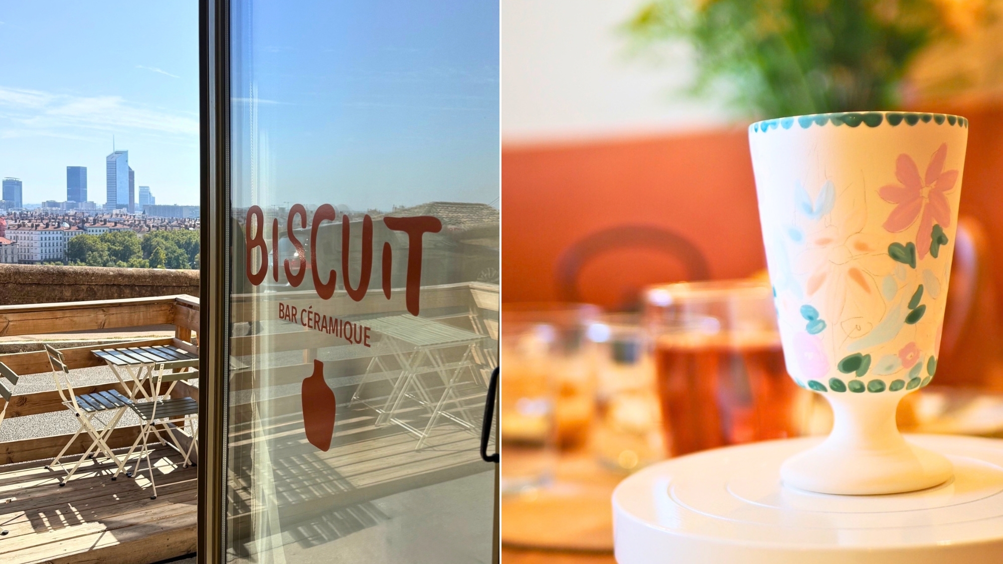 Ce nouveau bar céramique avec une vue magique sur Lyon vient d'ouvrir dans les pentes biscuit-bar-ceramique-vue-magique-lyon-1-