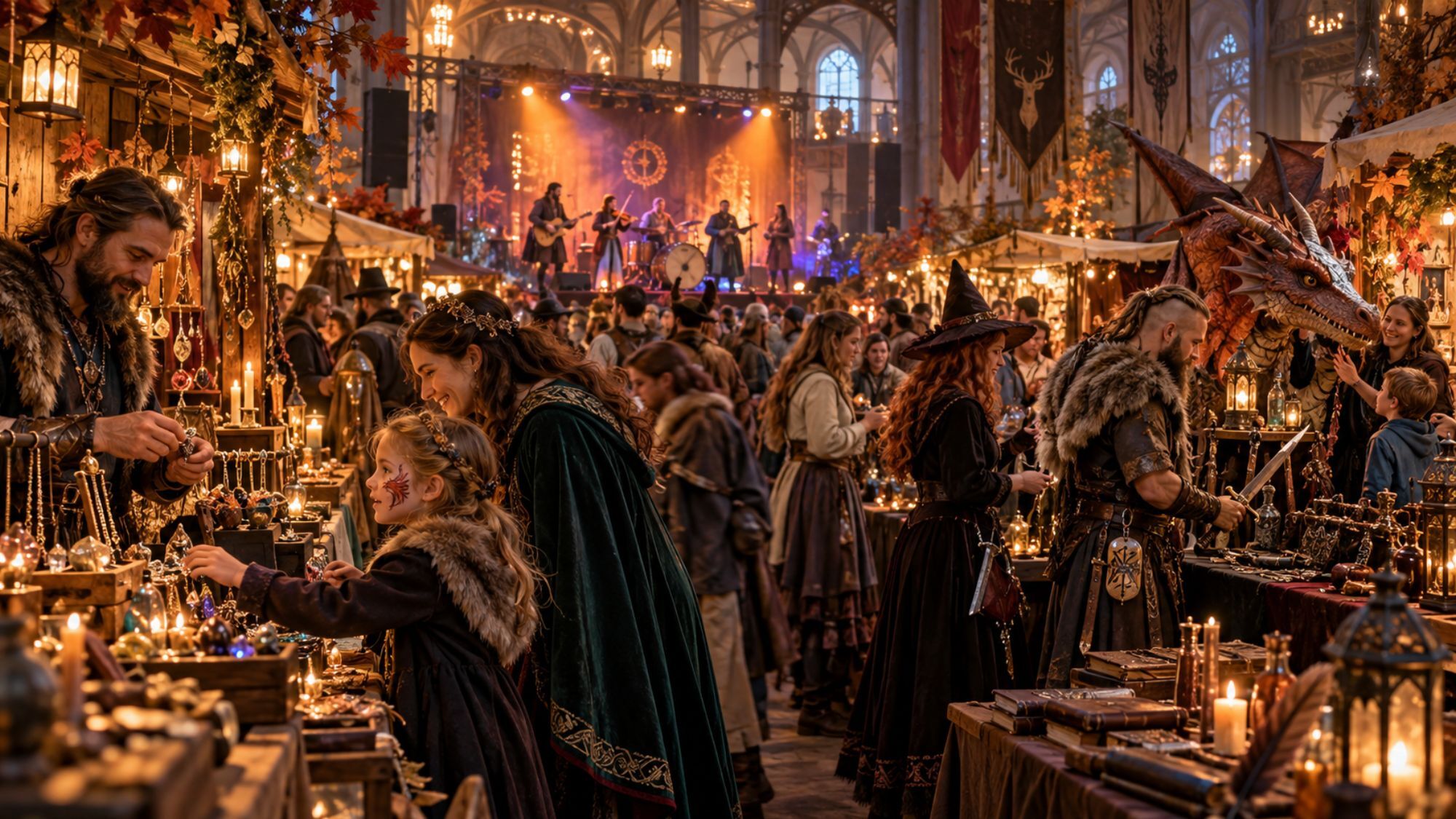Un festival fantastique avec Vikings, sorcières et marché féérique s’installe à Lille ce week-end festival-vikings-sorciere-marche-