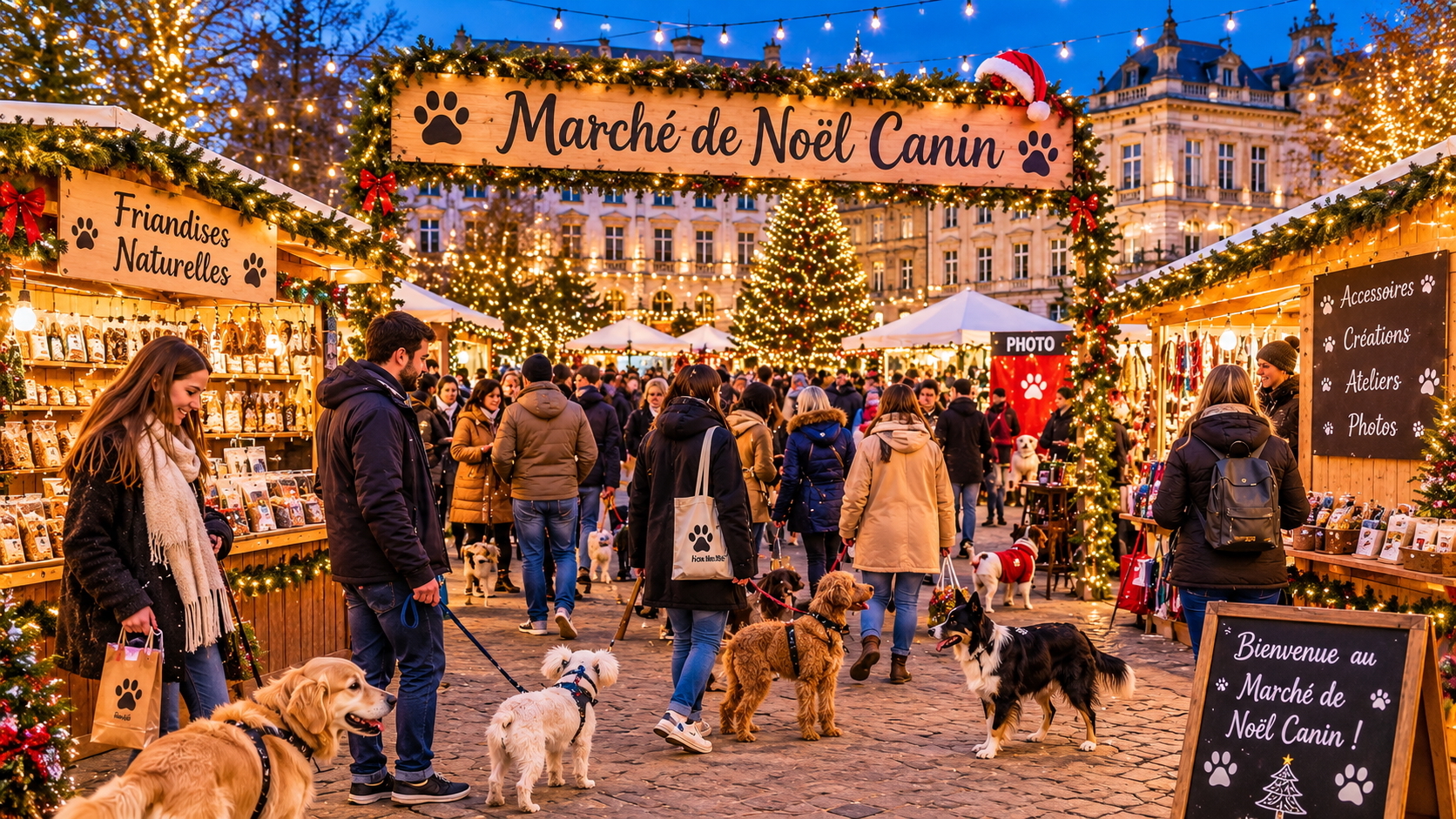Un marché de Noël entièrement dédié aux chiens débarque à Lyon marche-noel-entierement-dedie-chiens-debarque-lyon