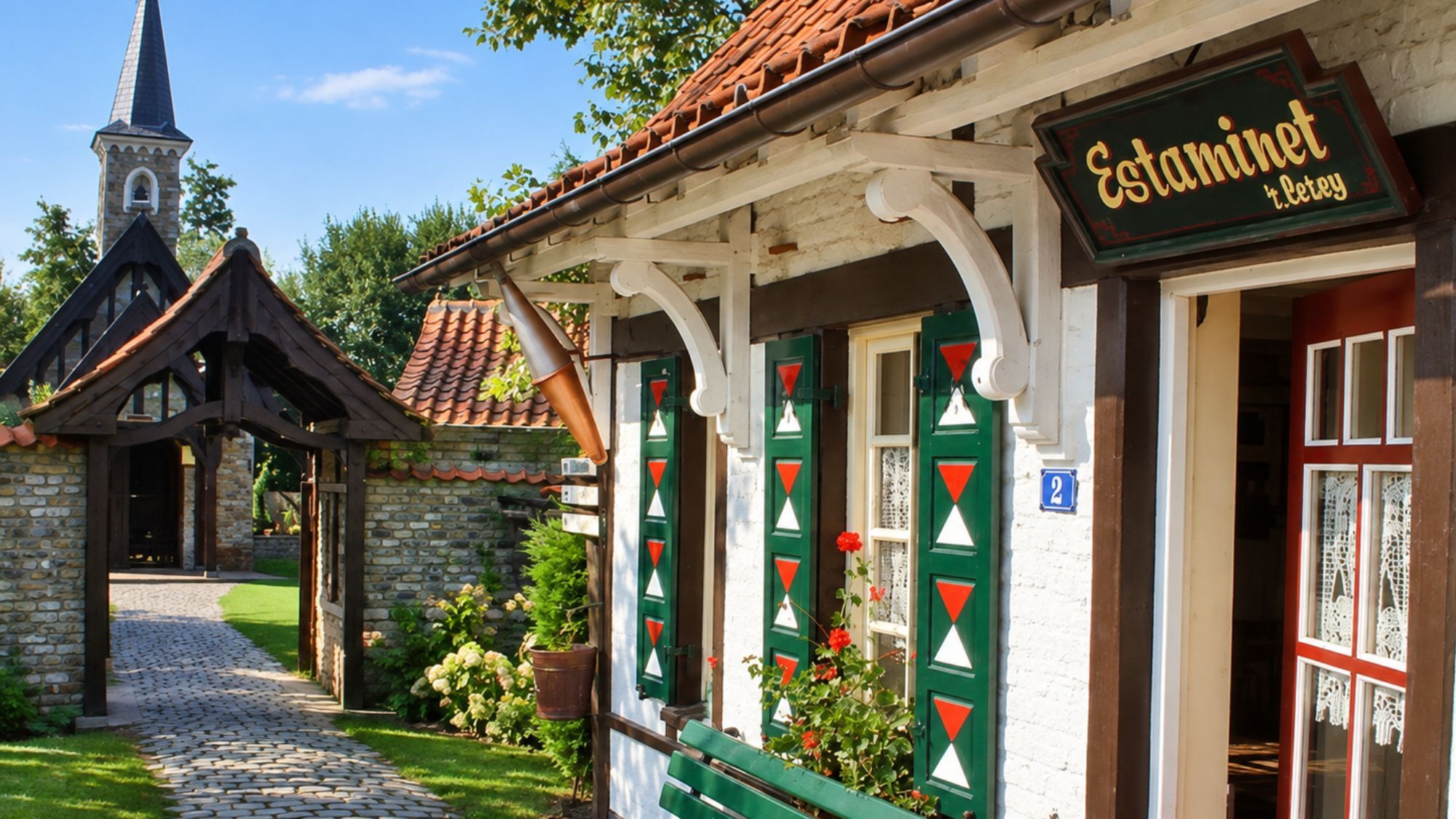 village-clocher-maison-chemin-estaminet